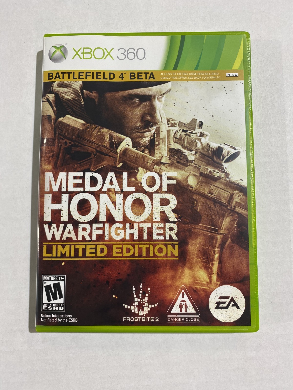 Medal of Honor Warfighter: Limited Edition (Xbox 360) TESTED FREE SHIPPING