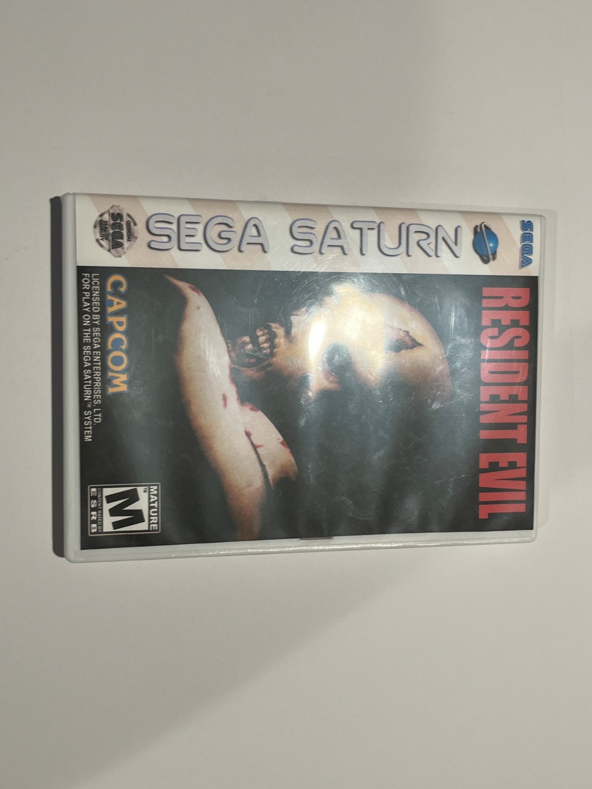 Resident Evil (Sega Saturn, 1997) In reproduction case