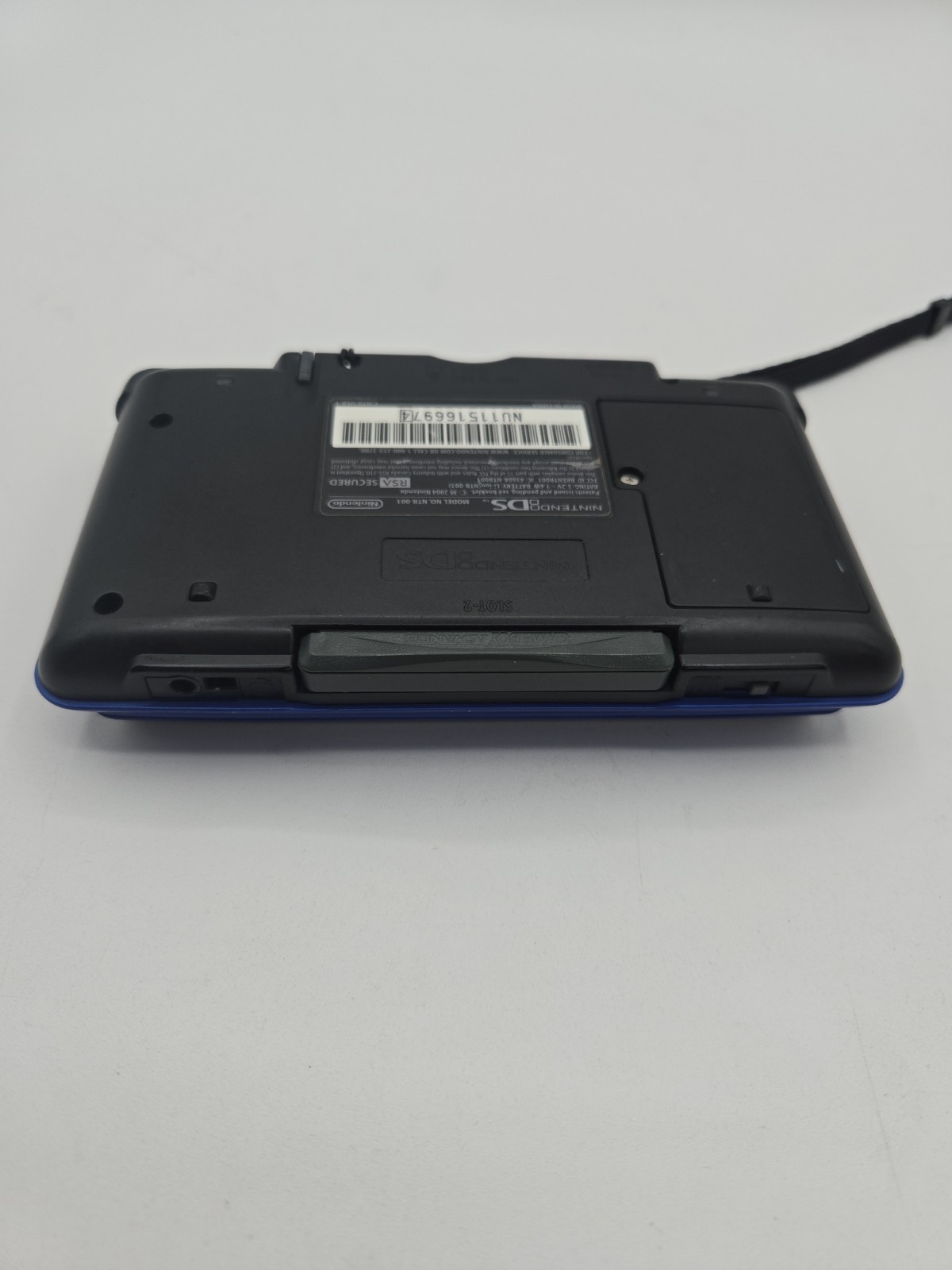 Nintendo DS Model NTR-001 Cobalt Blue Tested Working Console Charger Games Minty