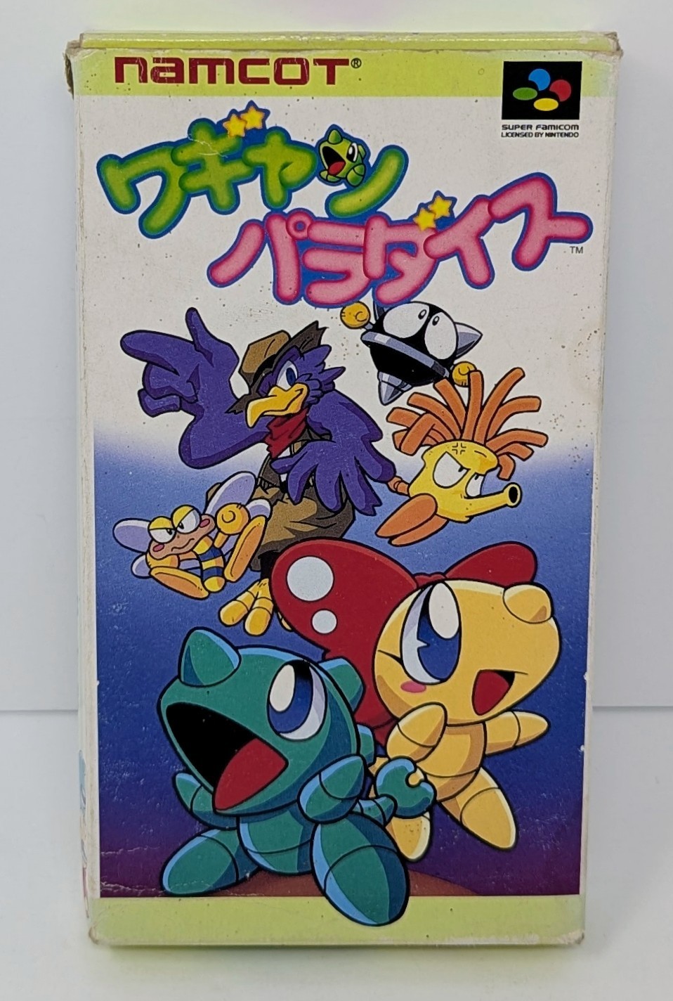 Wagyan Paradise (Nintendo Super Famicom, 1994) Complete w/ Box & Manual – Tested