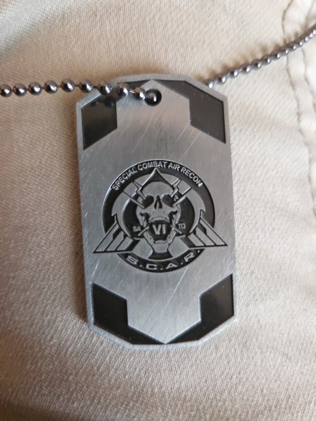 Nick Reyes Call of Duty Special Combat Air Recon Dog Tag