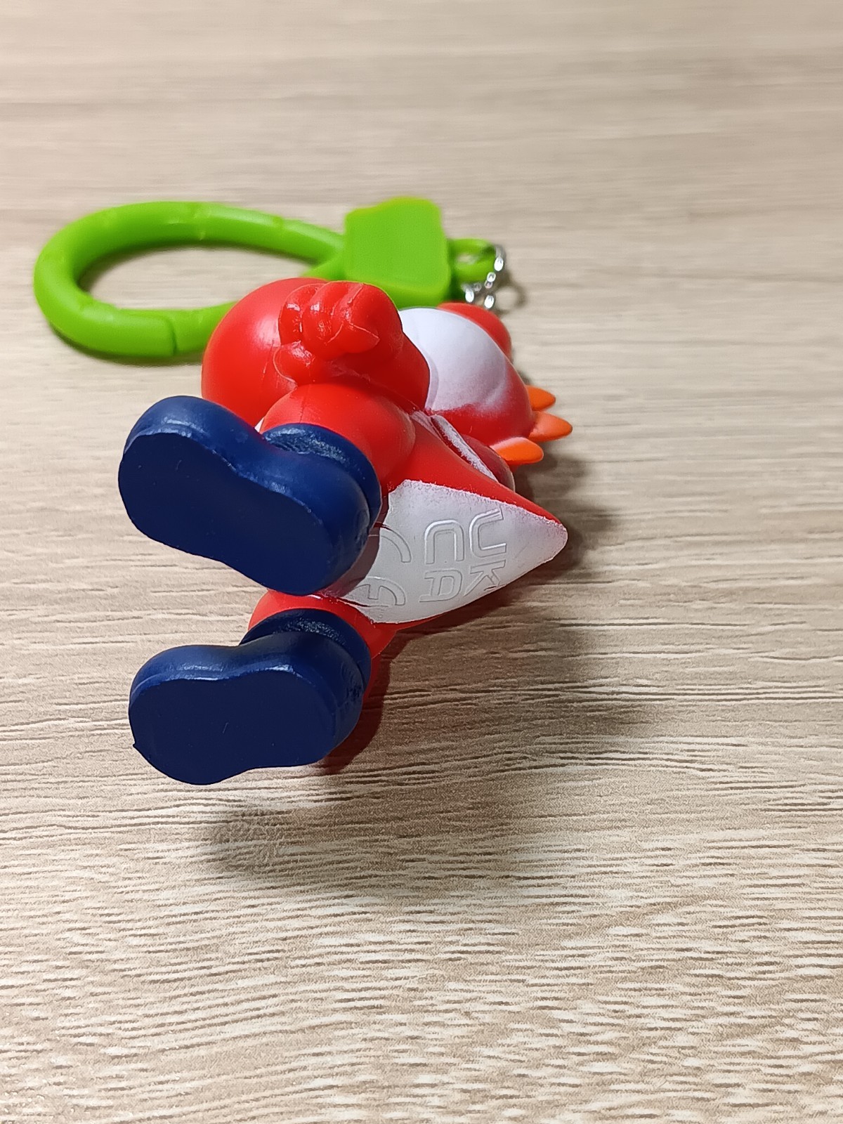 *FREE SHIP* 2″ RED YOSHI BackPack Buddies Clip Keychain Super Mario