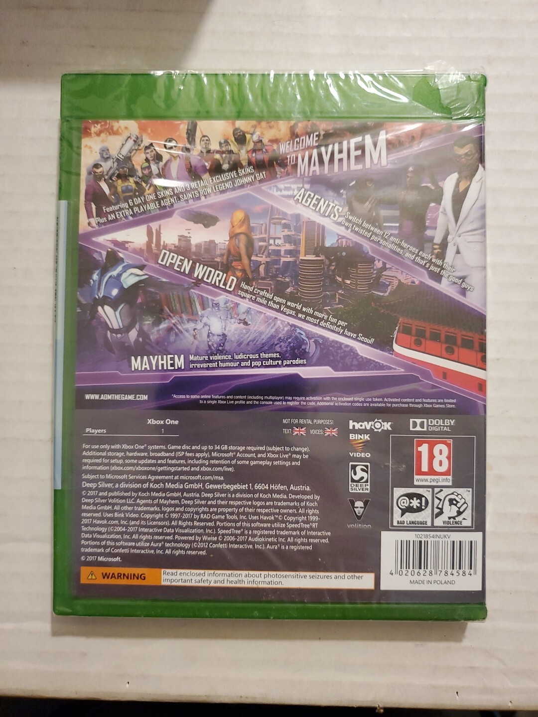 Xbox One Agents of Mayhem Retail Edition incl. Legal Action Pending DLC