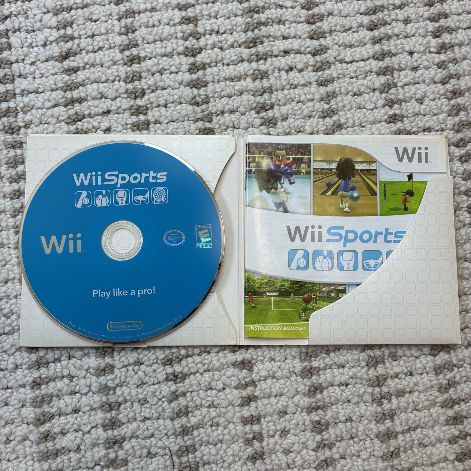 Nintendo Wii Sports 2006 Complete CIB Tested Working