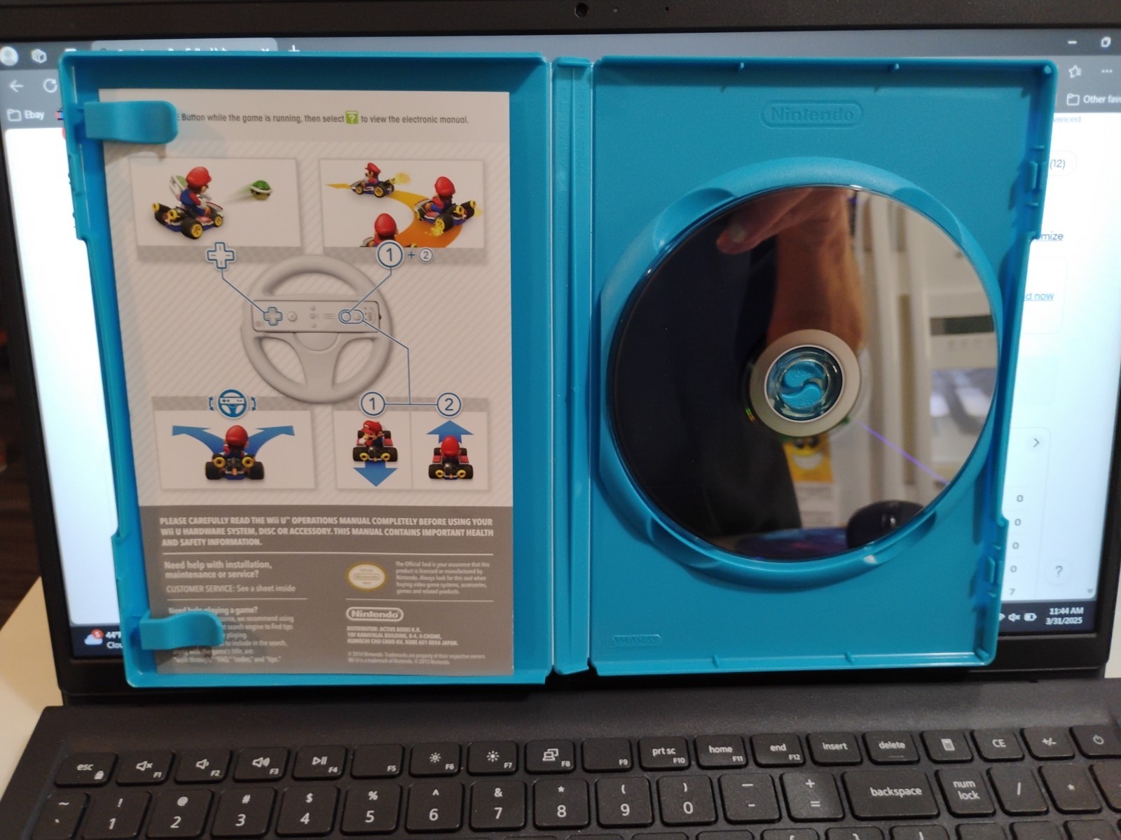 Mario Kart 8 (Wii U) NTSC-M Middle East Singapore UAE Saudi Arabia Region Lock