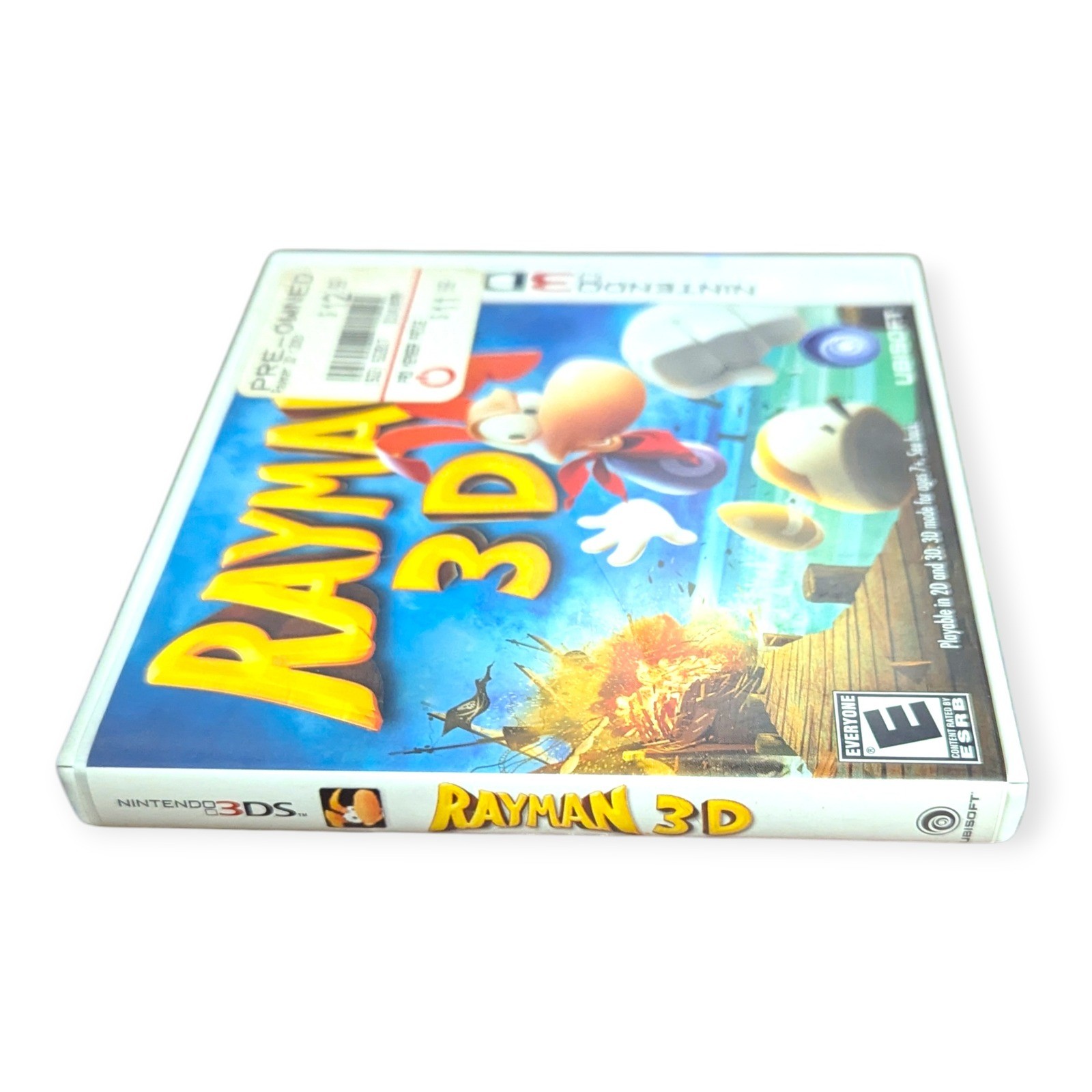 Rayman 3D Nintendo 3DS Game with Case and Cartridge