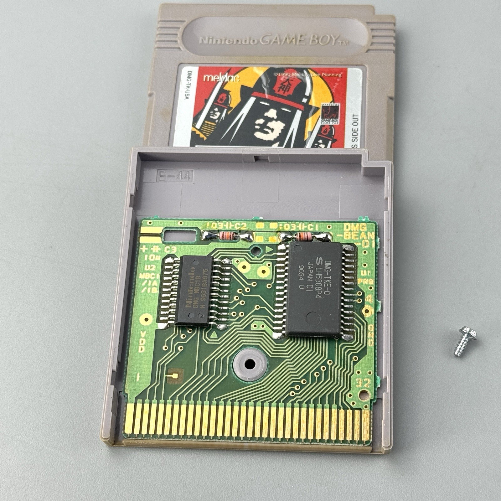 Mercenary Force (Nintendo Game Boy, 1990) Authentic, Cleaned Pins, Tested