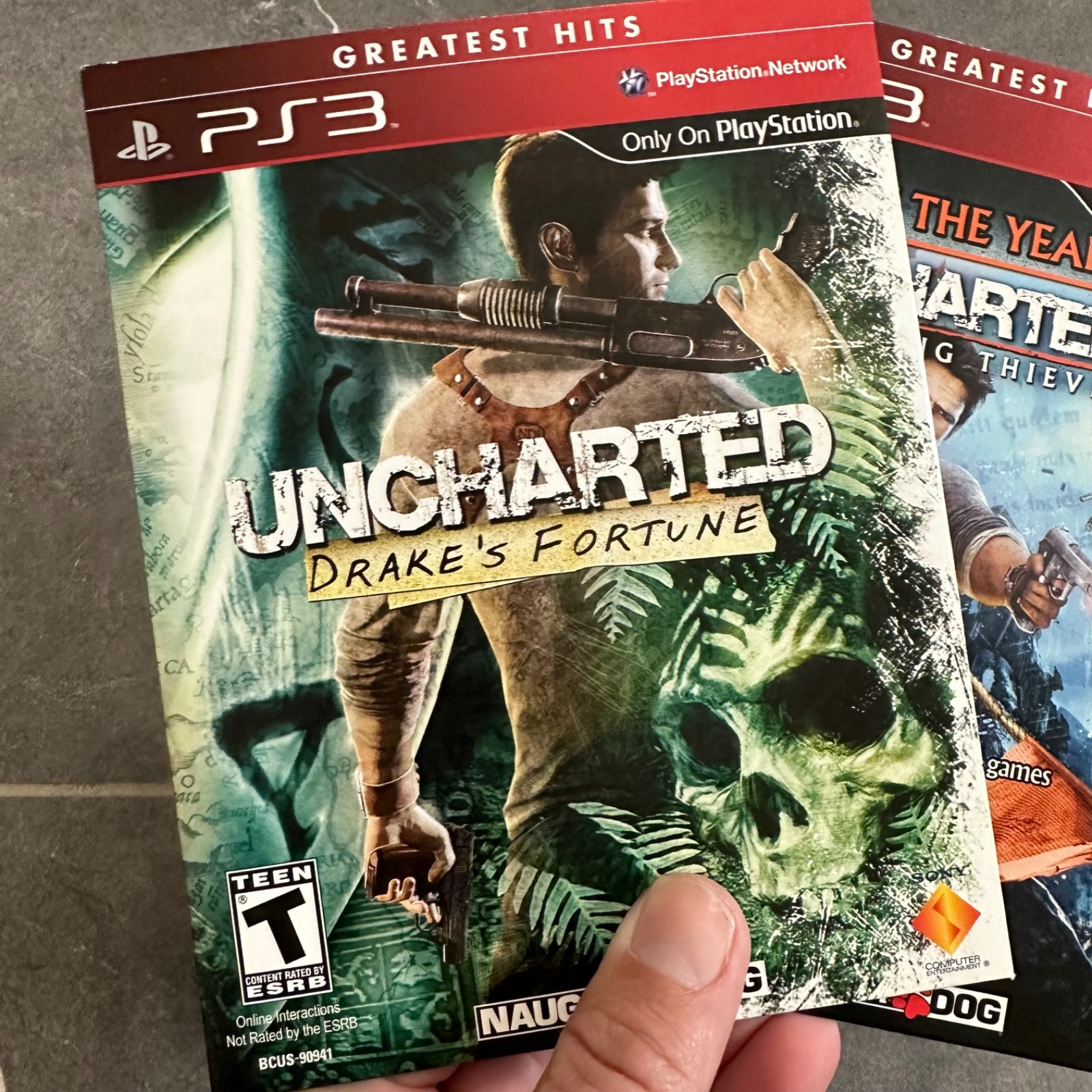 Uncharted 1 & 2 Collection (Sony PlayStation 3, 2011) EUC