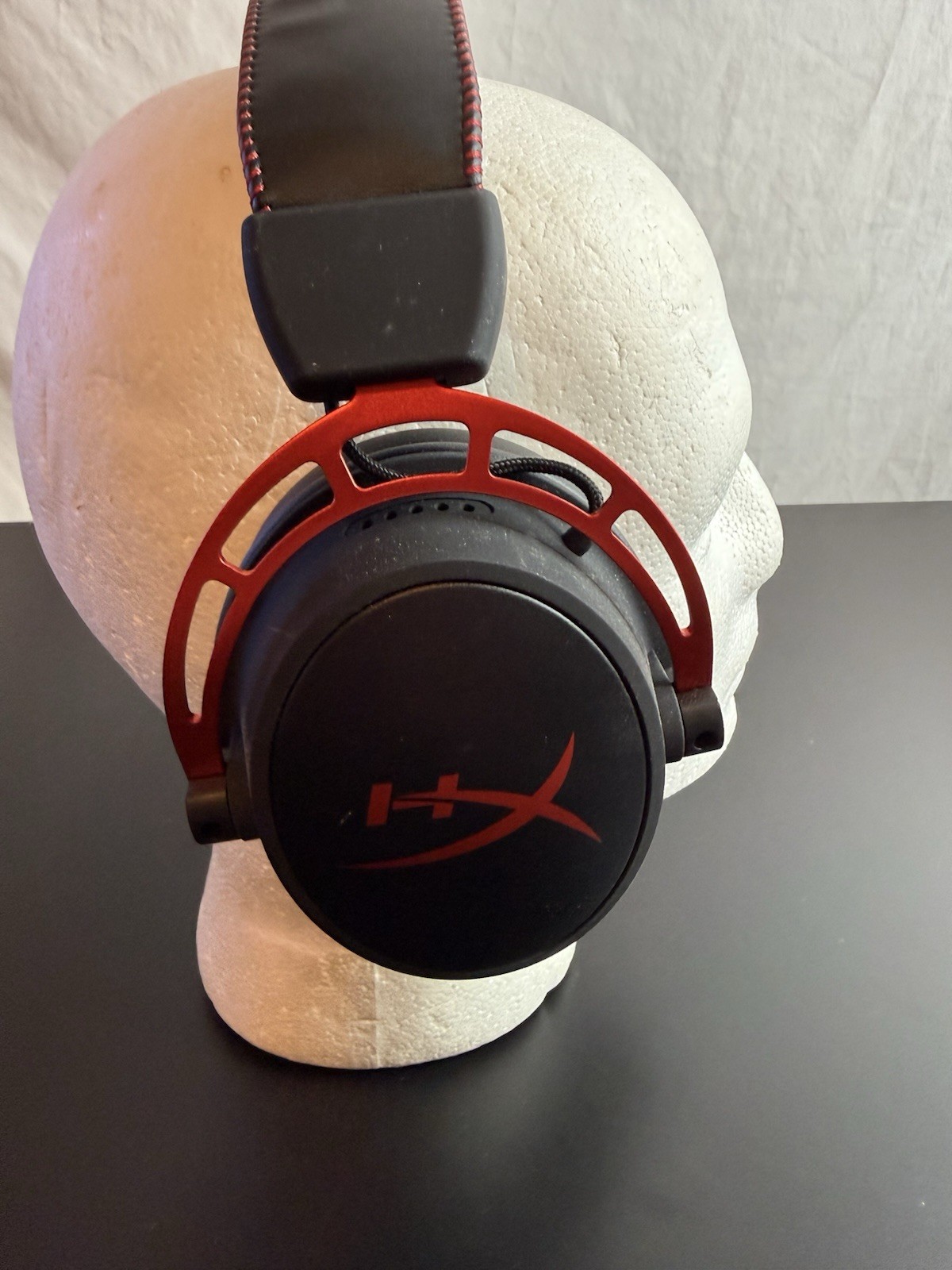 HyperX Cloud Alpha Black Red Headband Gaming Headset CA001 No Cords
