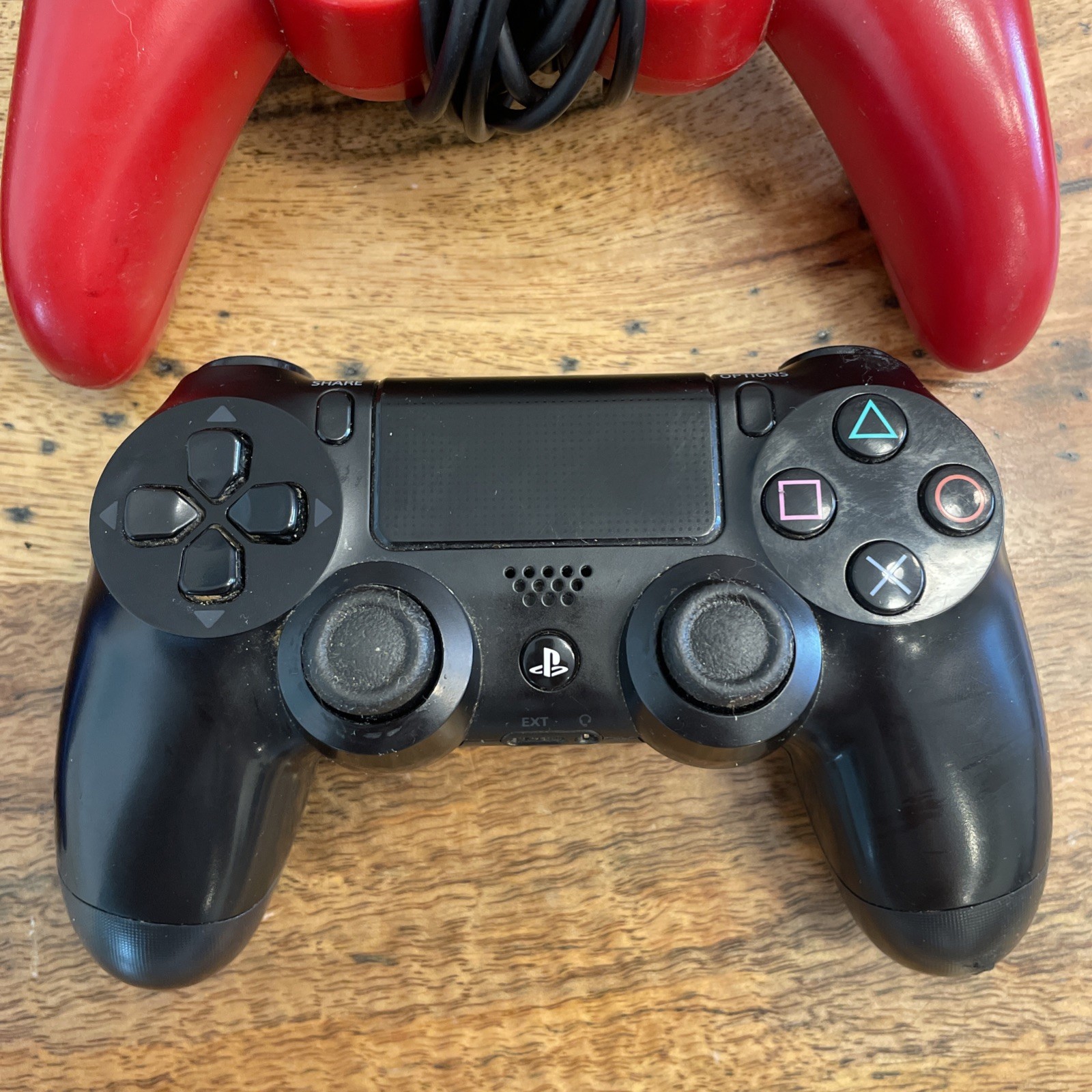 Lot Of 6 PlayStation Controllers Various Models/Colors Untested Selling As Is!