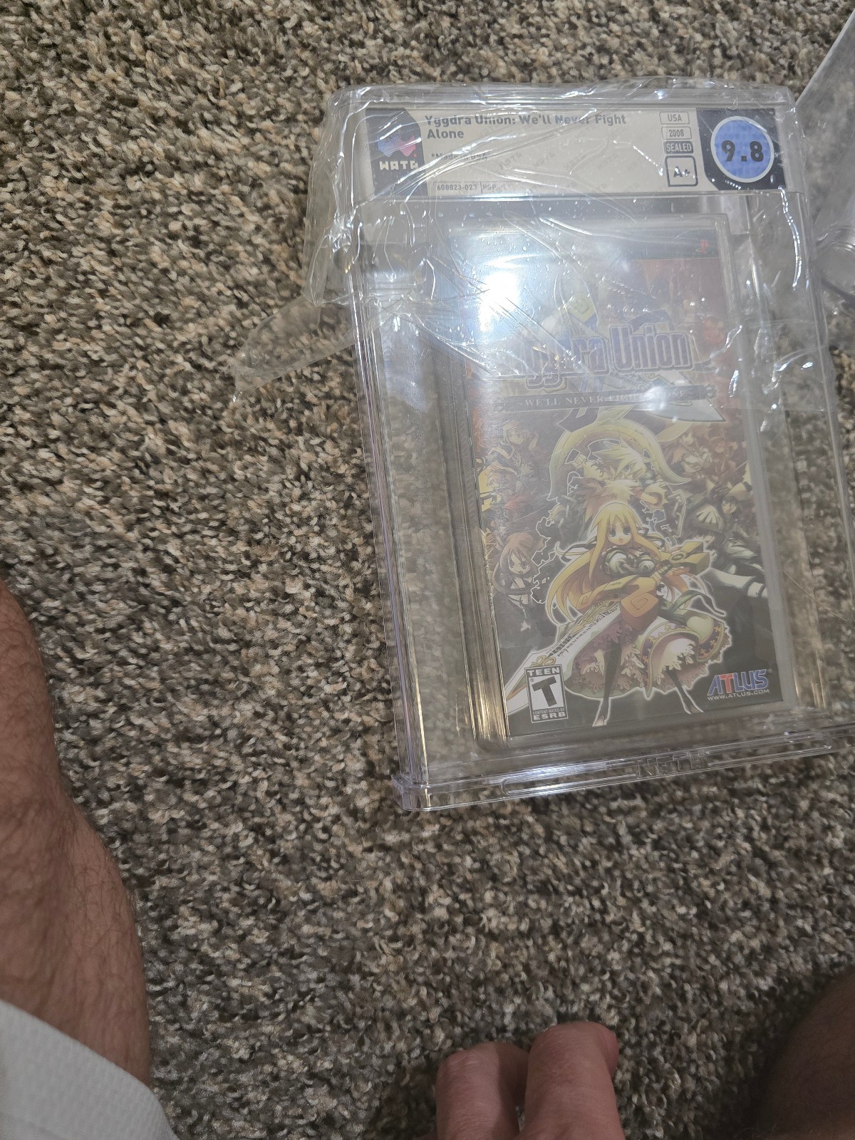 Yggdra Union We’ll Never Fight Alone PSP TOP OF POP Wata= PSA 9.8 A+ Not CGC/VGA