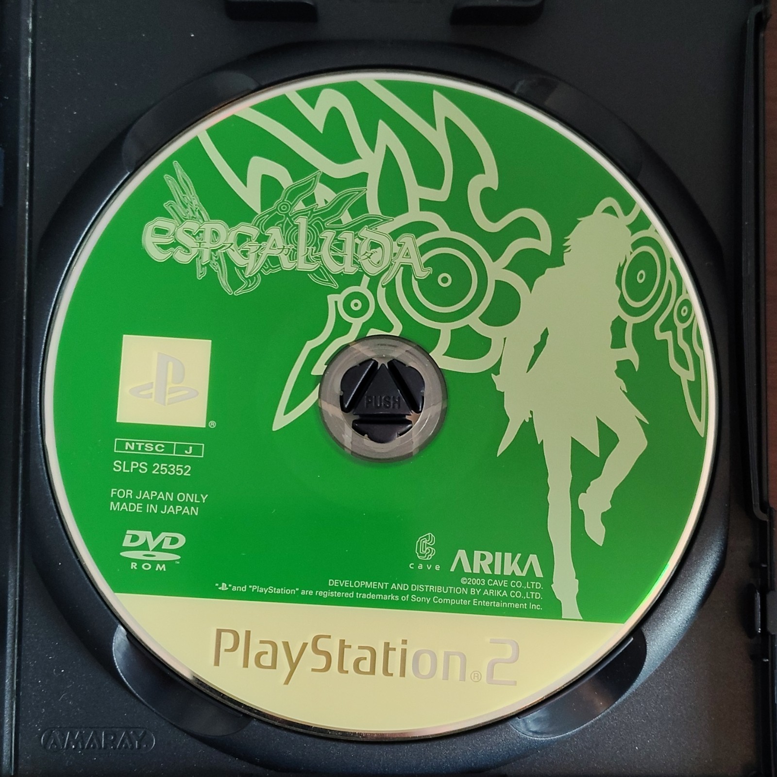 ARIKA ESPGALUDA Sony PlayStation 2 PS2 NTSC-J (Japan) Shooter 2003 CIB