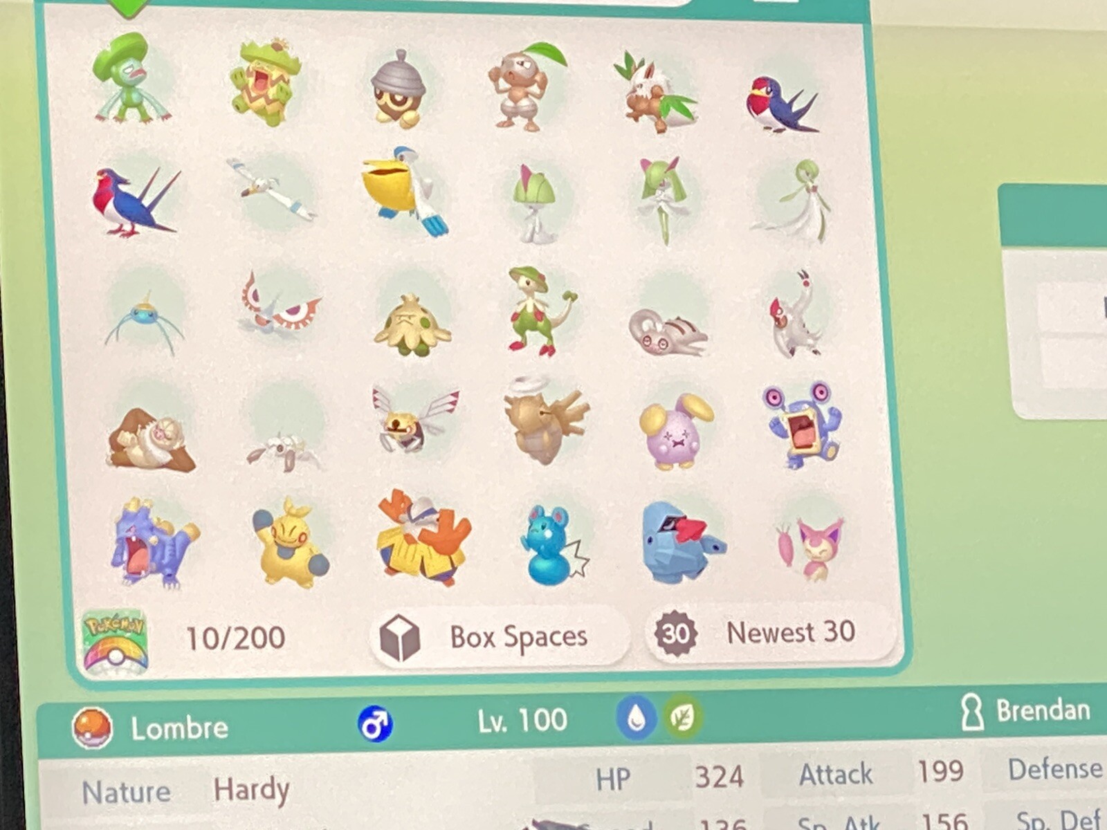 Pokémon home living dex