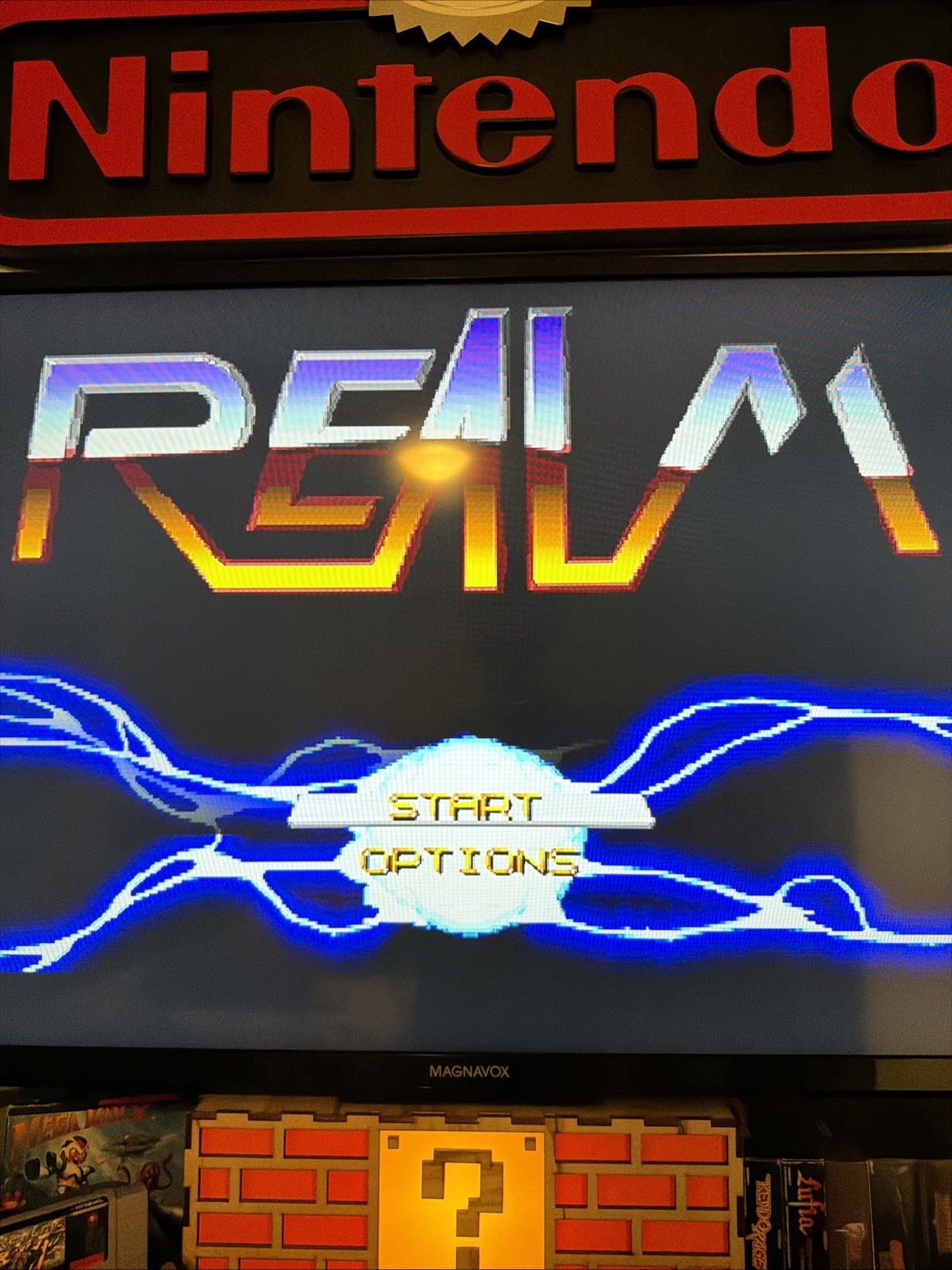 Realm Super Nintendo Game SNES Authentic Very Good Condition w/ Dustcover
