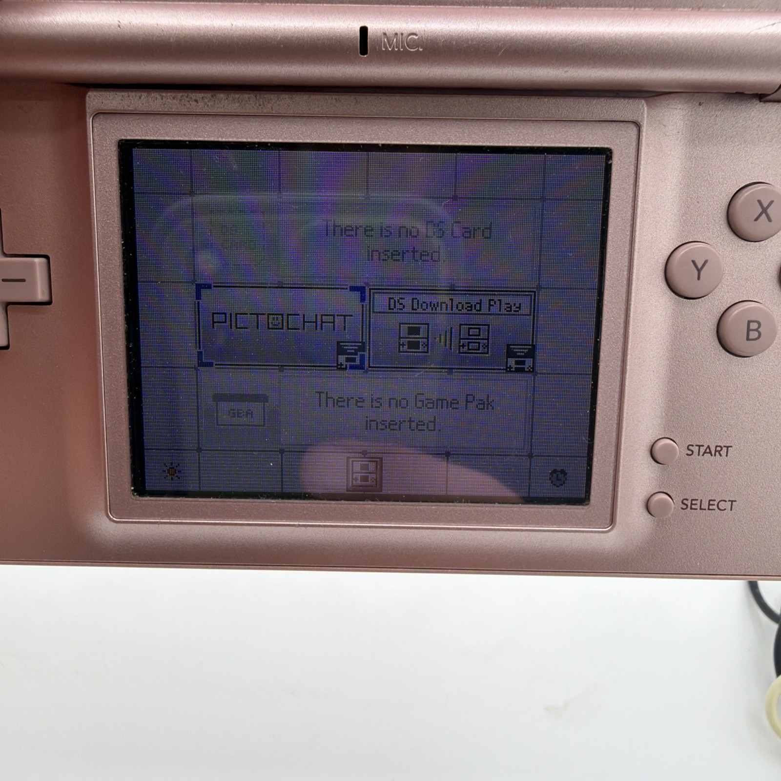 Nintendo DS Lite Handheld Console USG-1 Pink with Charger👇