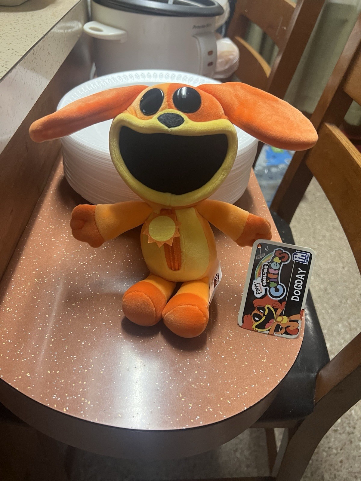 Poppy Playtime Smiling Critters 8″ Dogday Plush 2024 Official By Phat Mojo