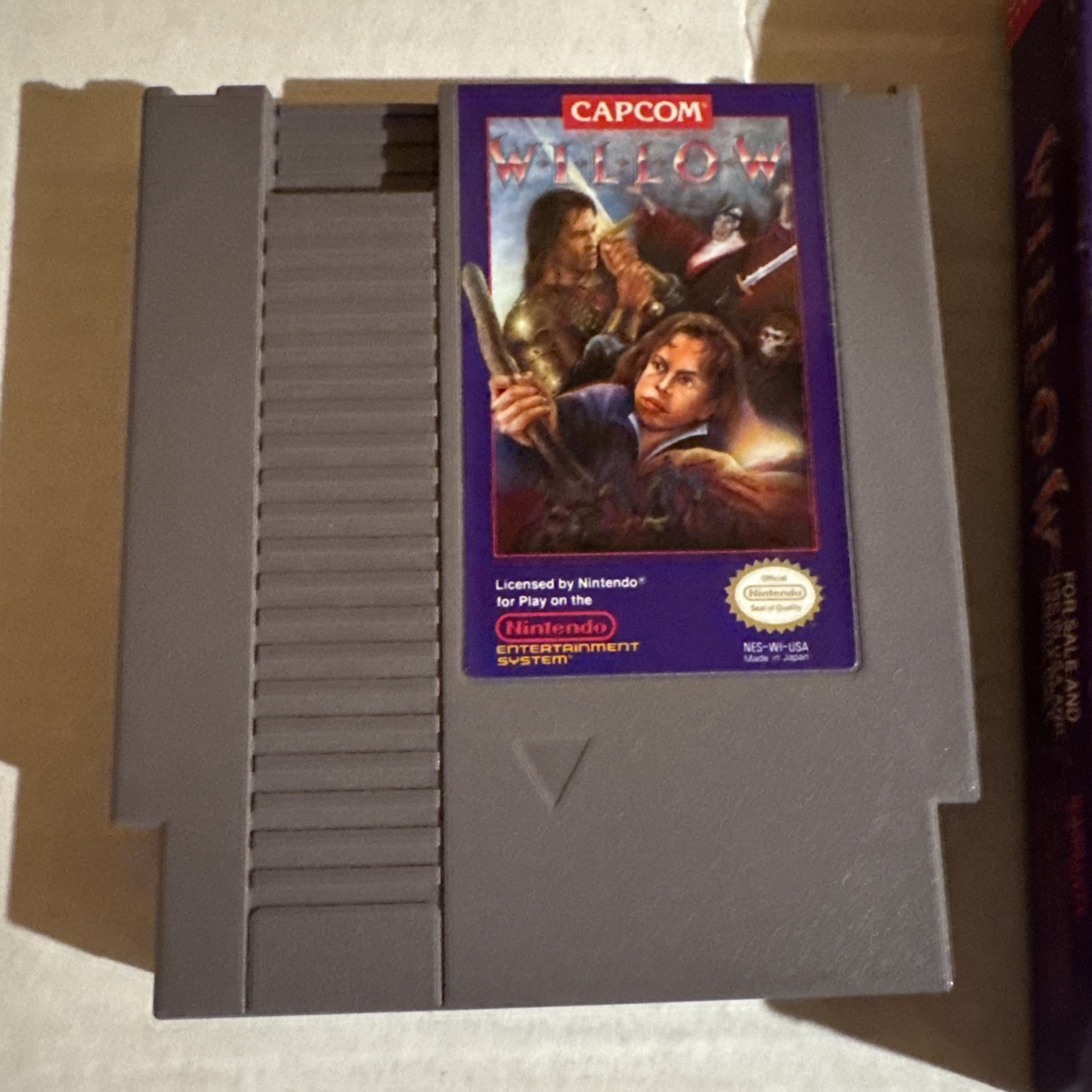 Capcom’s Willow for Nintendo (NES) CIB