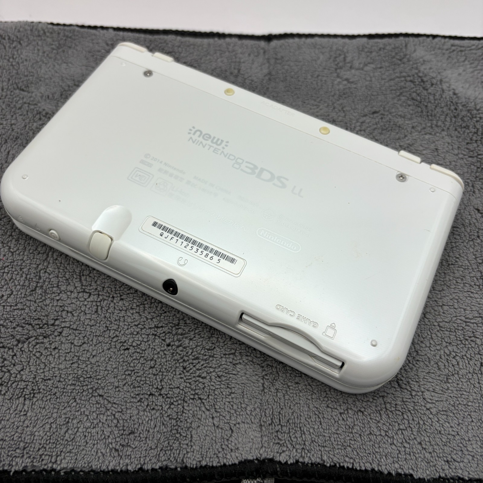 【Excellent5】Dual IPS NEW Nintendo – white rare 3DS LL XL Gmae Console From Japan