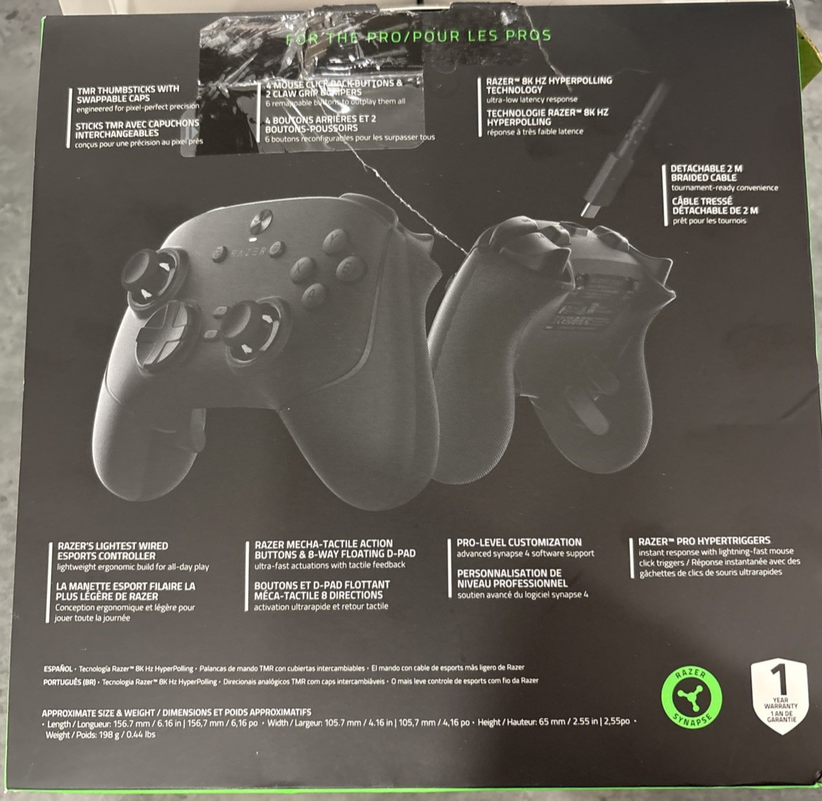 Razer Wolverine V3 Tournament Edition 8K Wired Controller