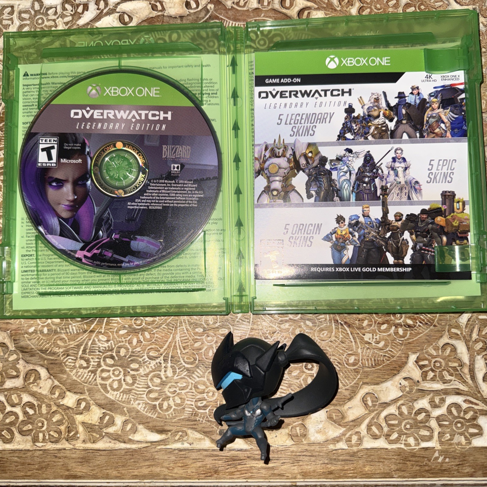 Overwatch: Origins Edition Game Xbox One w/Widowmaker Noire Skin Code UNREDEEMED