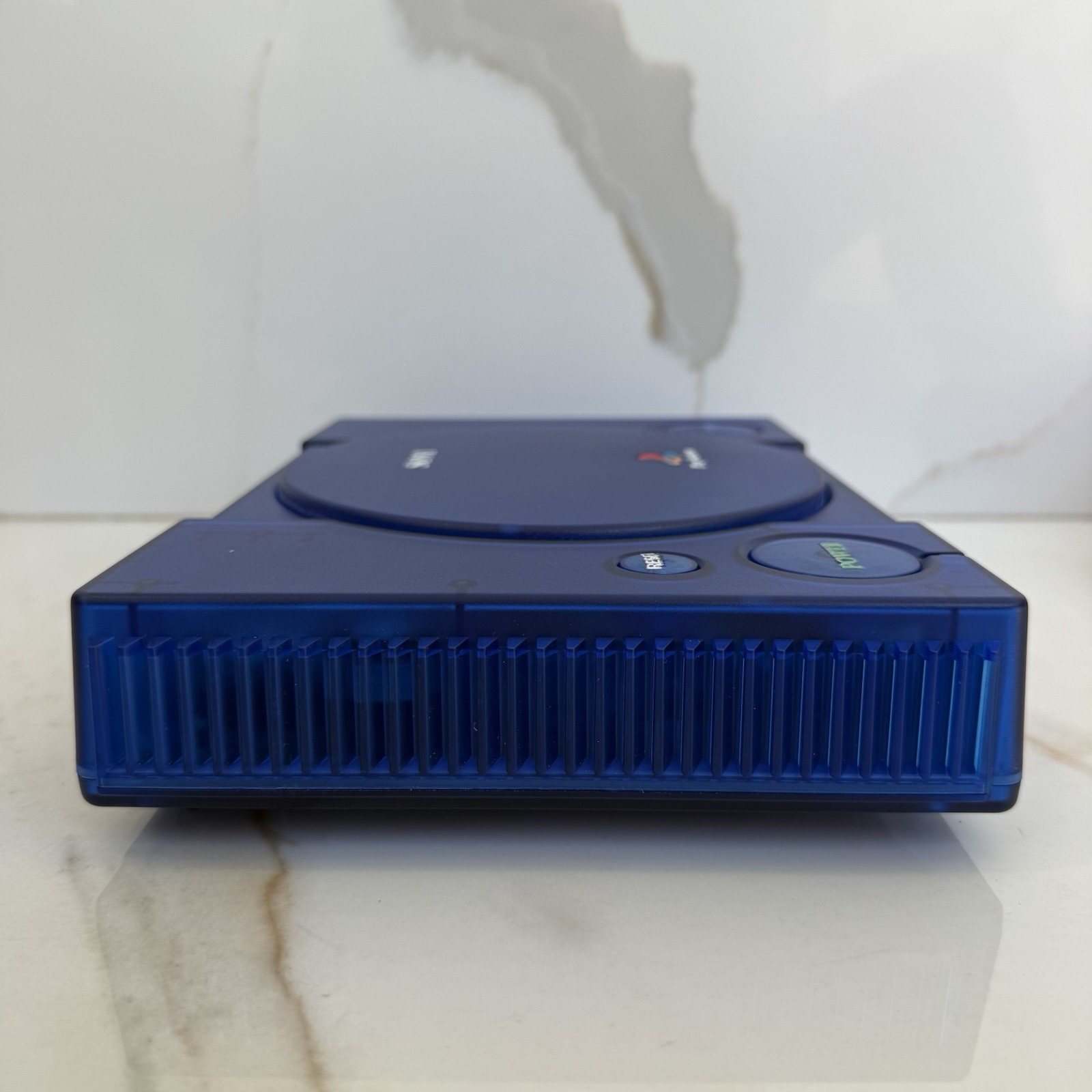 PS1 Sony PlayStation 1 Console (SCPH-7501) Bundle Translucent Blue – New LASER