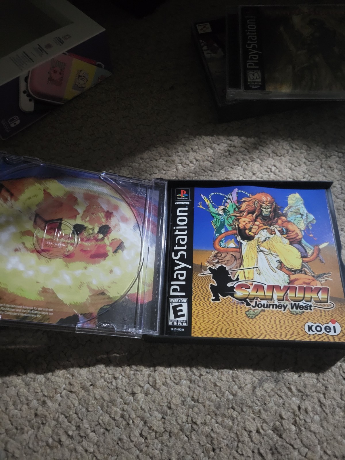 Saiyuki: Journey West Ps1 PlayStation Complete Cib Manual w Registration
