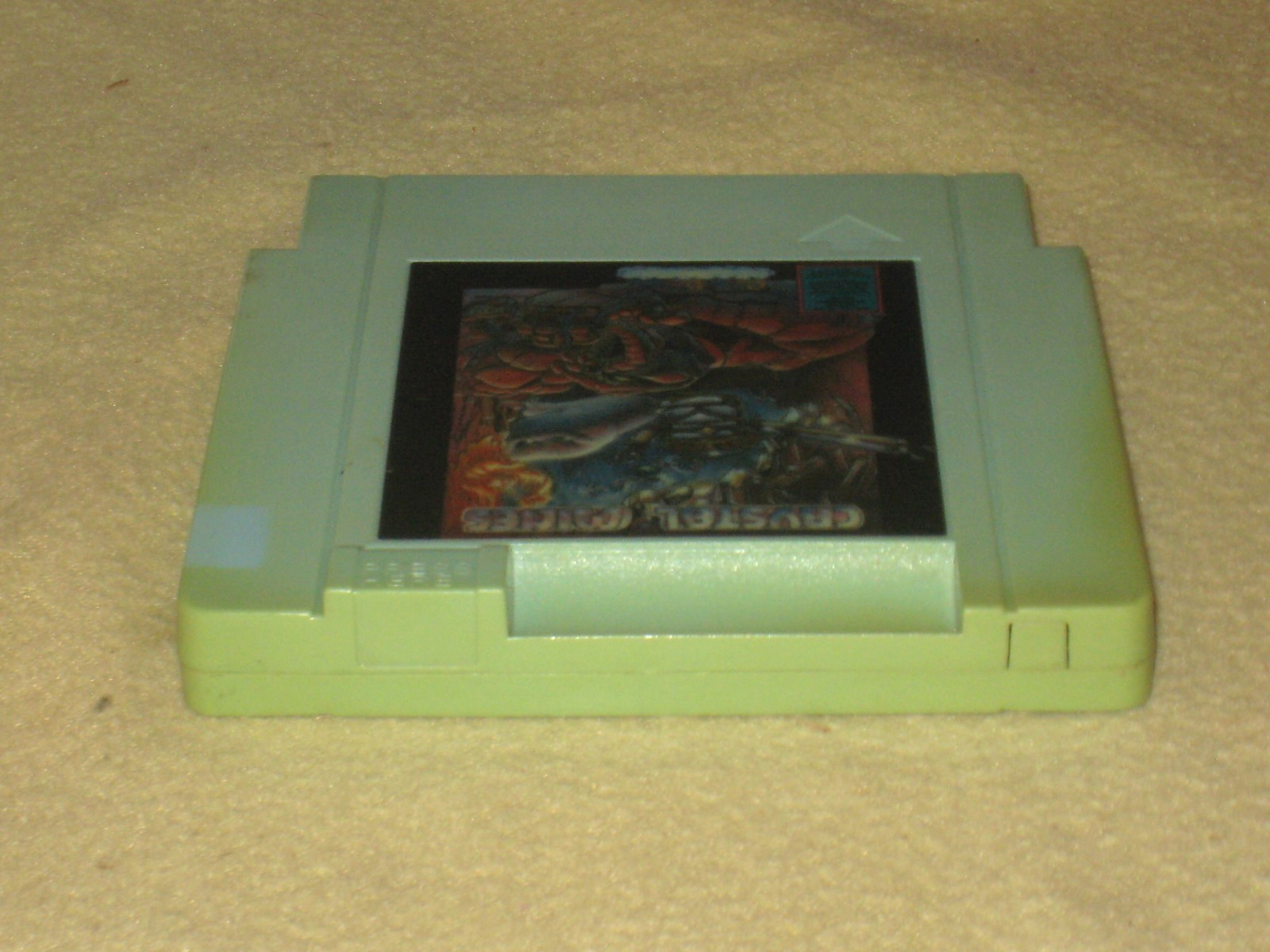Crystal Mines for NES .Authentic. Clean/Tested Nintendo Unlicensed. Color Dreams