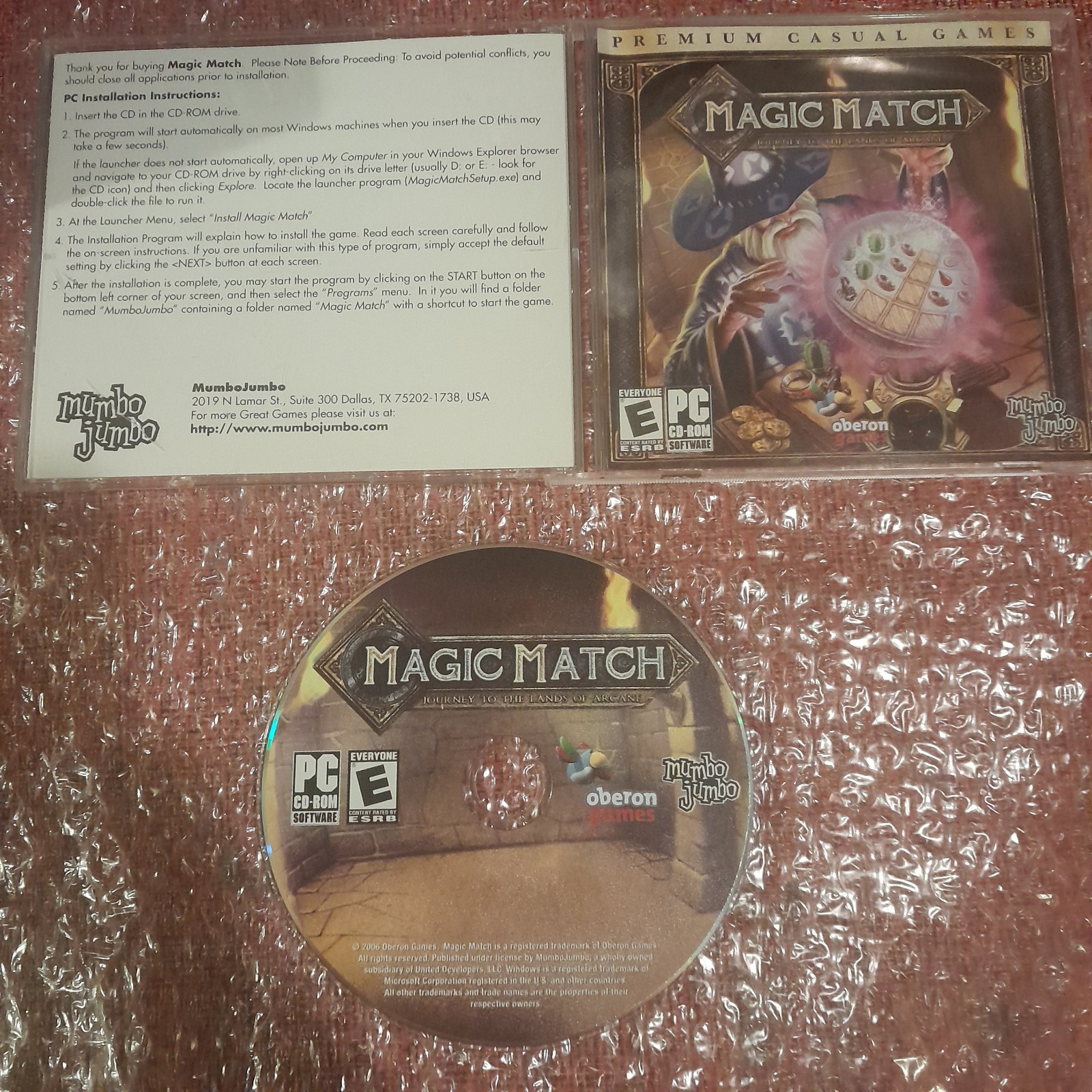 pc, videogame bundle lot, 9 total, cd-rom/dos collection, conditions vary