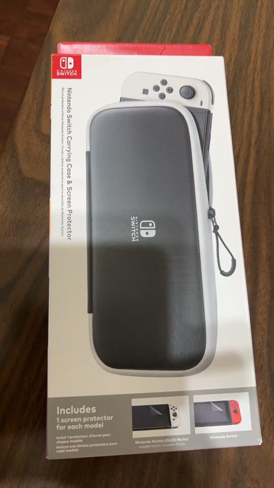 Official Nintendo Switch Carrying Case & Screen Protector