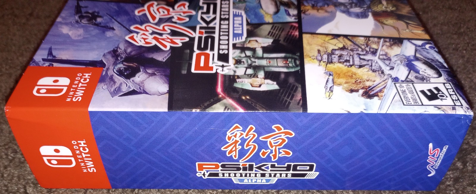 Psikyo Shooting Stars Alpha Limited Edition (Nintendo Switch) complete, CIB