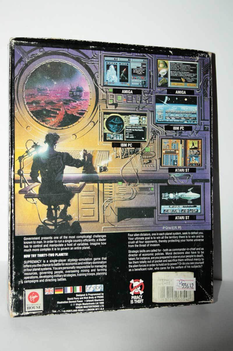 SUPERMACY YOUR WILL BE DONE GAME USED COMMODORE 64 ENGLISH EDITION FR1 55612