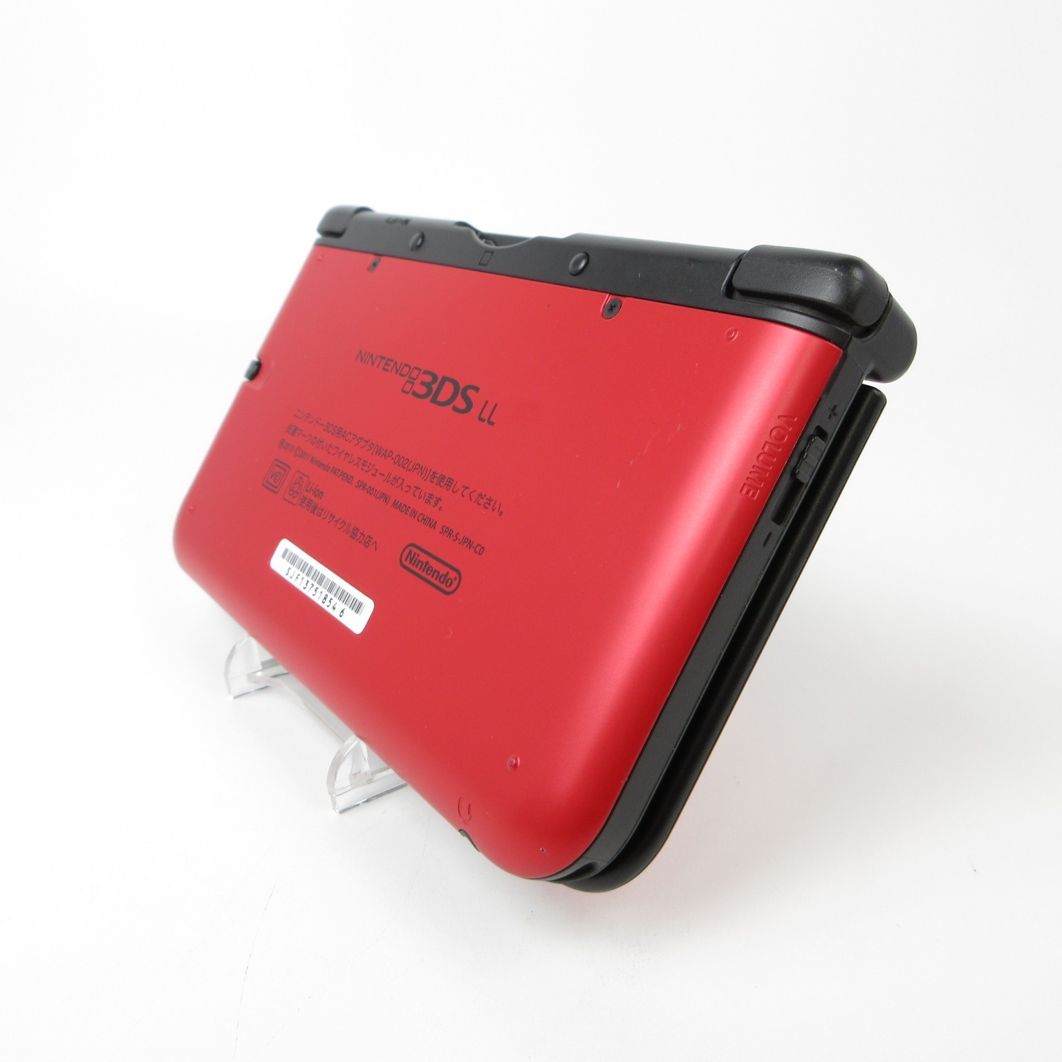 【Near Mint】Nintendo 3DS LL XL Red x Black Console ONLY Japanese Edition #DEN0324