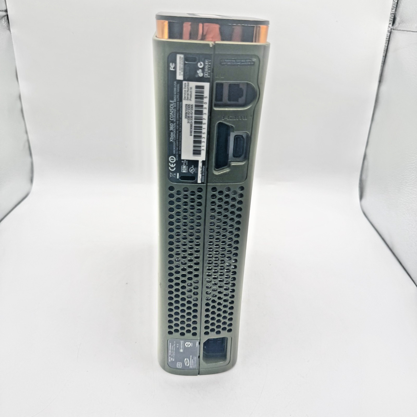 Microsoft Xbox 360 Halo 3 Special Edition Green Console For Parts or Repair