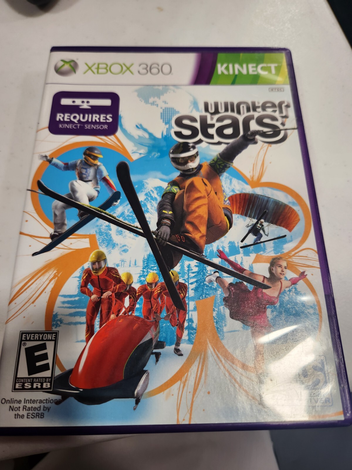 Winter Stars Microsoft Xbox 360 Kinect Tested And Working CIB