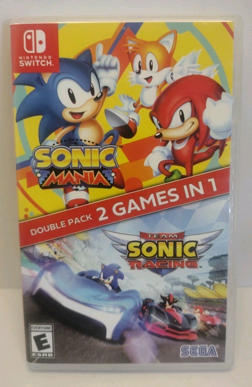 SEGA Sonic Mania + Team Sonic Racing Double Pack Switch E NTSC-U/C Online