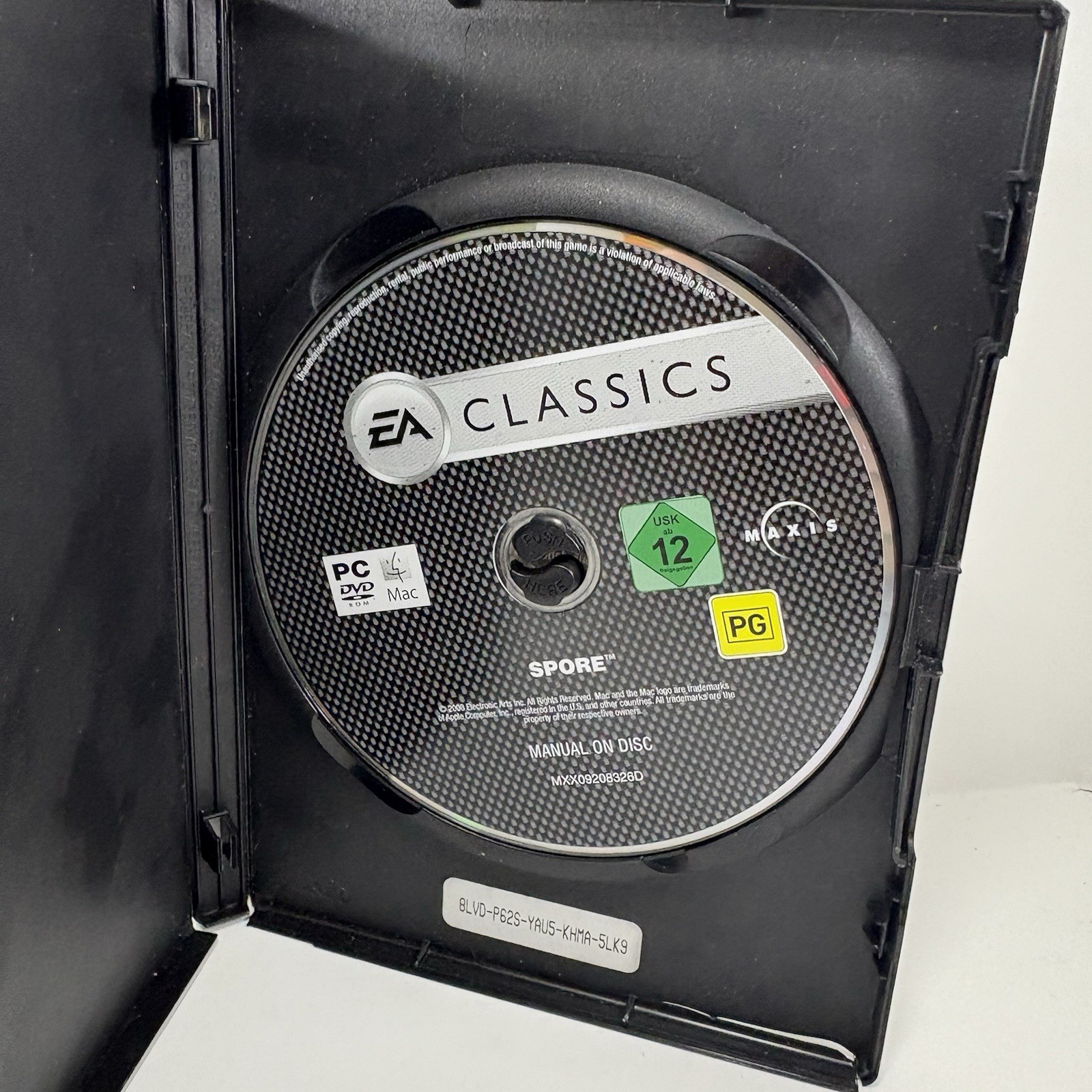Electronic Arts EA Classics: SPORE (PC DVD MAC) 2008 very good