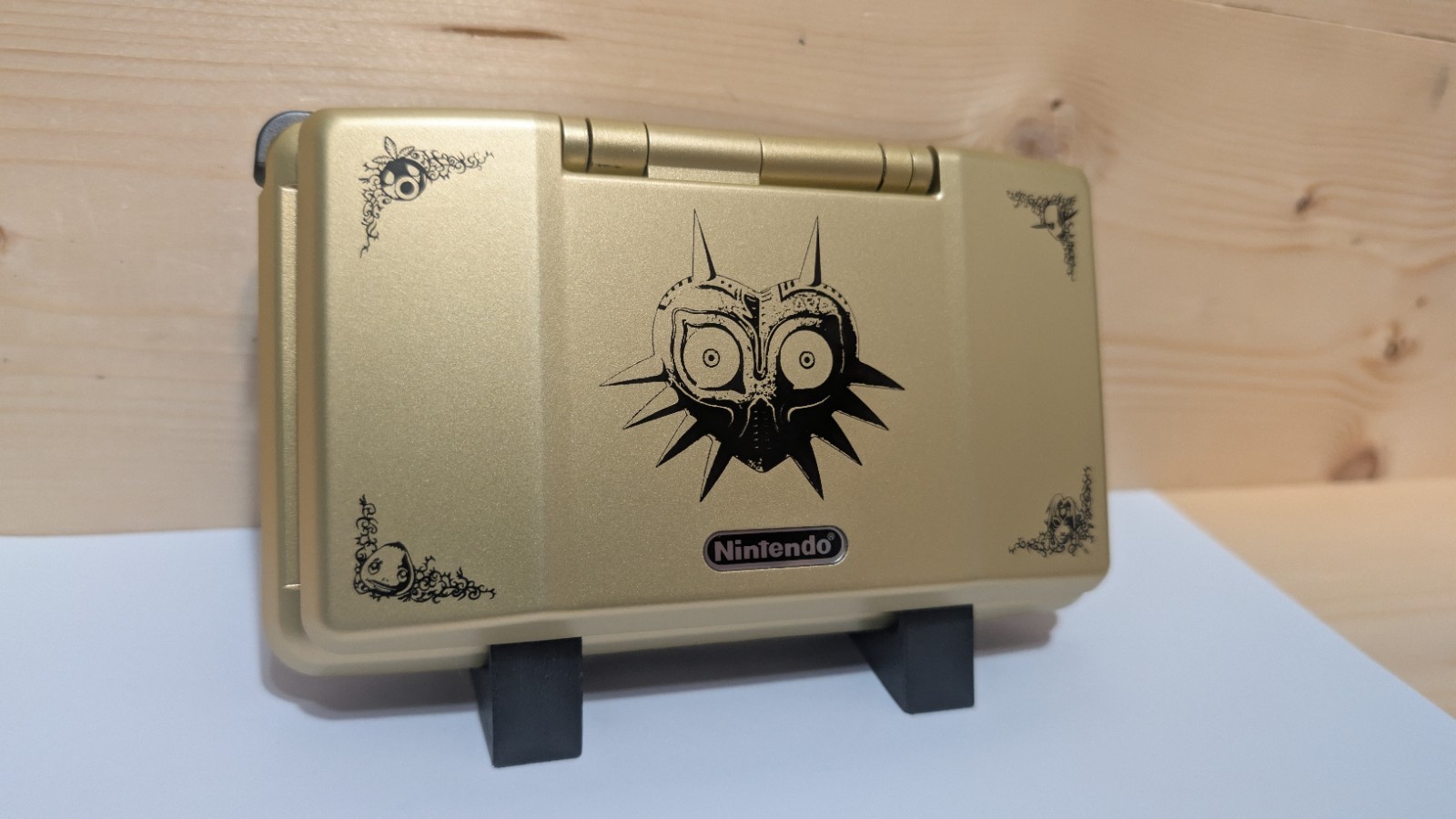 Nintendo DS NTR/Fat/Original GoldZelda Reshelled W/USB Cable New Battery & USB-C