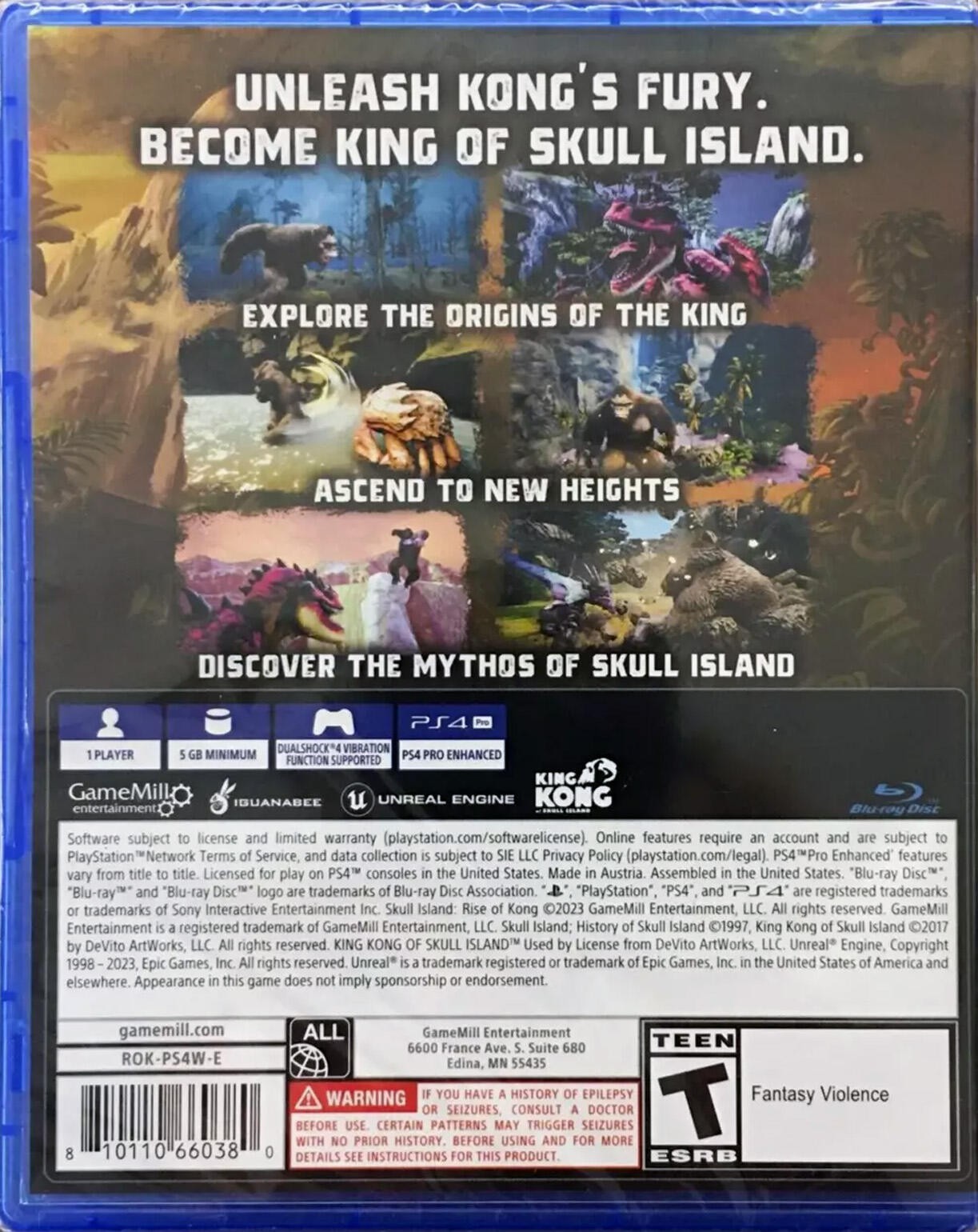 Skull Island: Rise of Kong – PlayStation 4