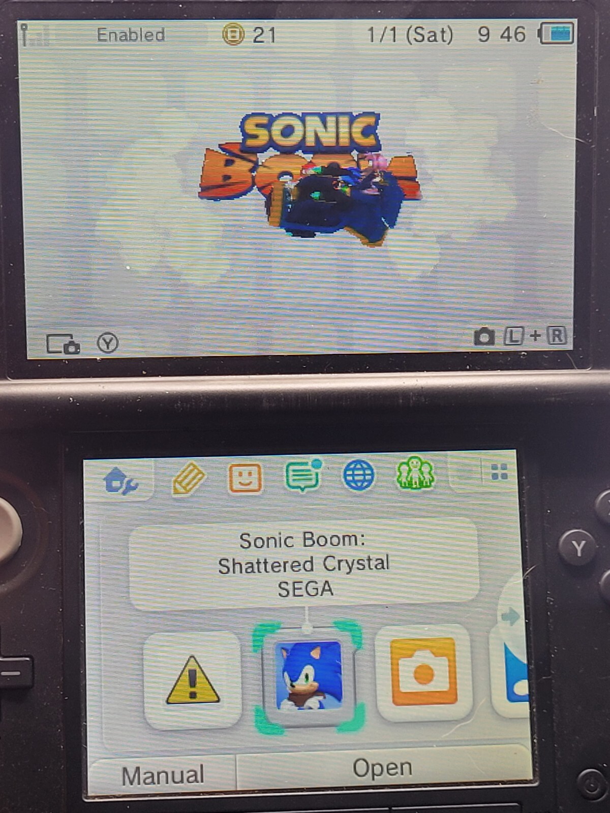Sonic Boom: shattered crystal (Nintendo 3DS) – Game/Cartridge only! – tested