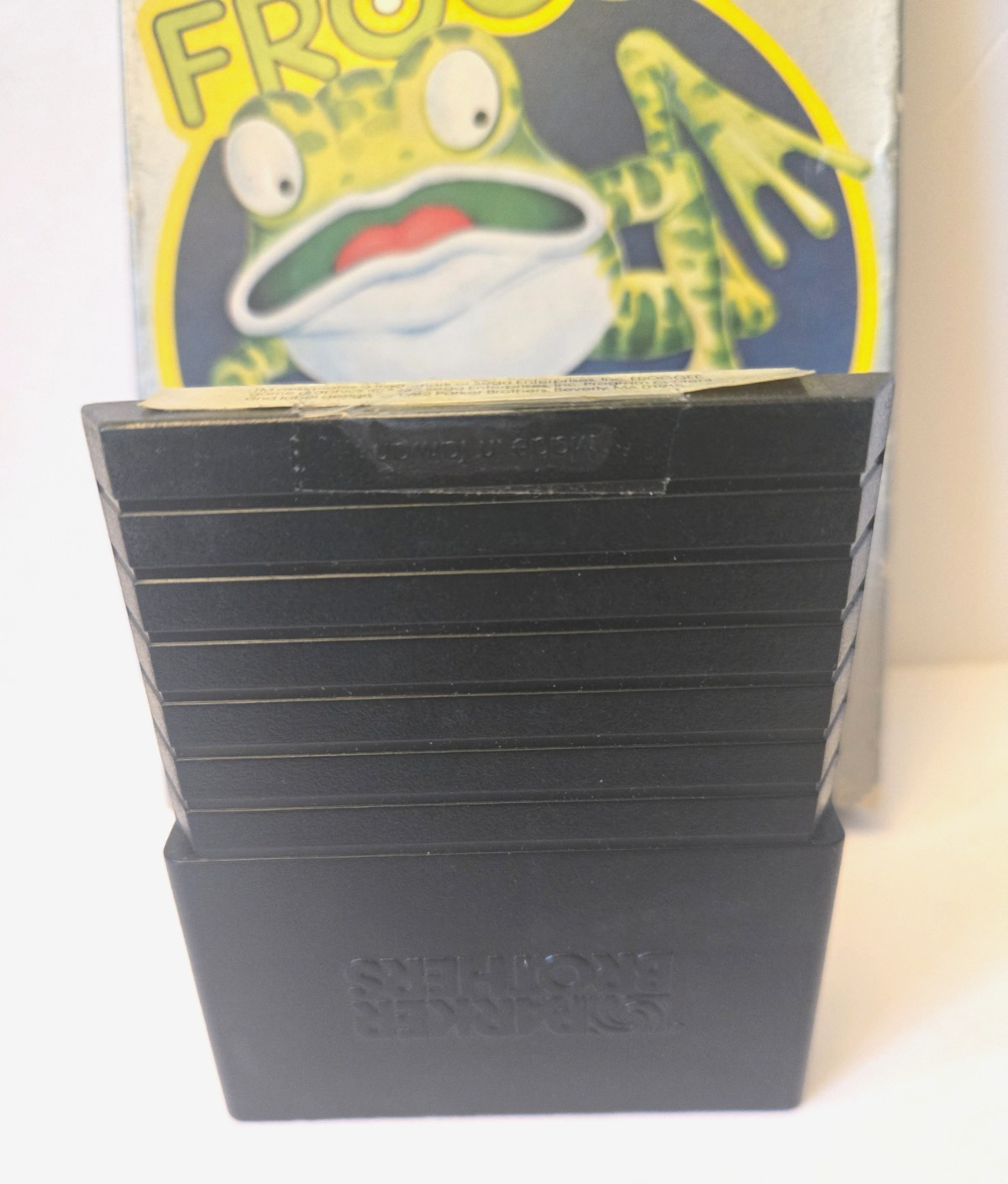 FROGGER (Atari 2600, 1982) Box & Game Only!! No Manual!! TESTED & WORKS