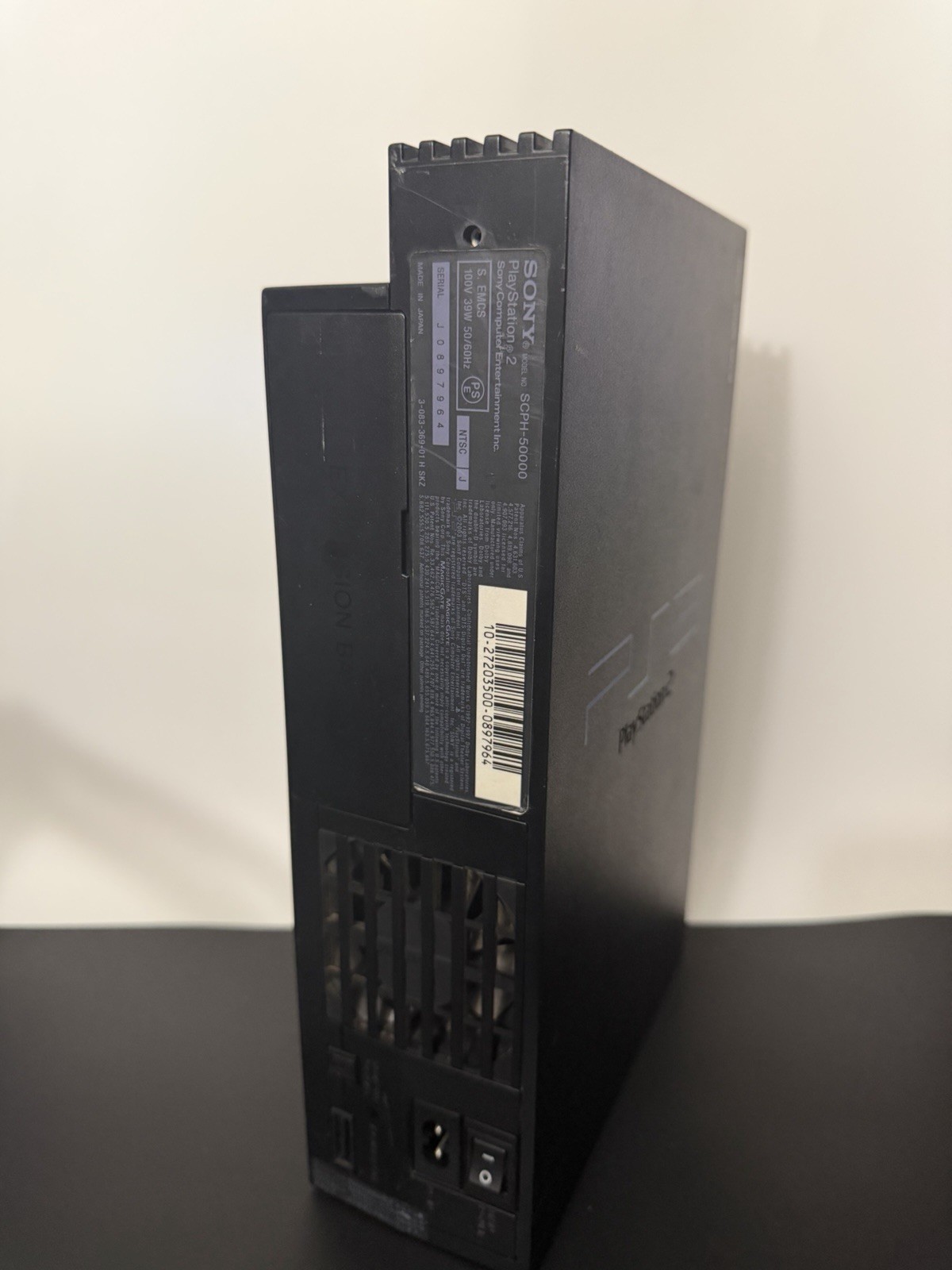 Sony PlayStation 2 PS2 Console SCPH50000 Black w/ 2 Controllers, Games, & Mcboot