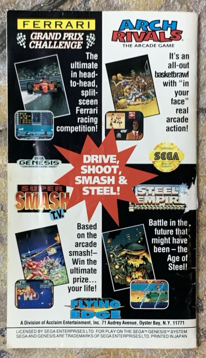 Simpsons: Bart vs. The Space Mutants CIB – Sega Genesis