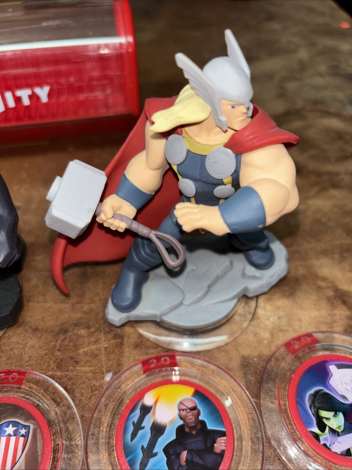Disney Infinity Stars Wars Marvel Super Heroes Lot Power Discs 29 Pieces EUC