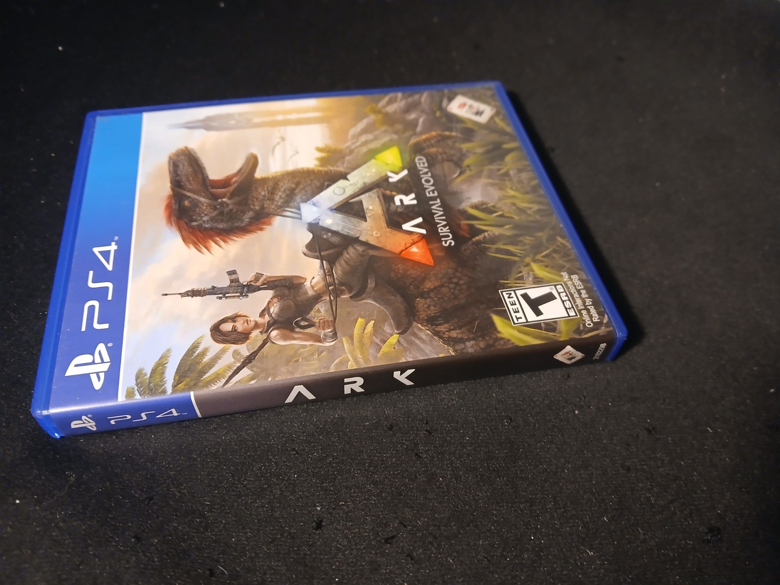 ARK Survival Evolved PS4 PlayStation 4 Tested Working w/ Case Studio Wildcard