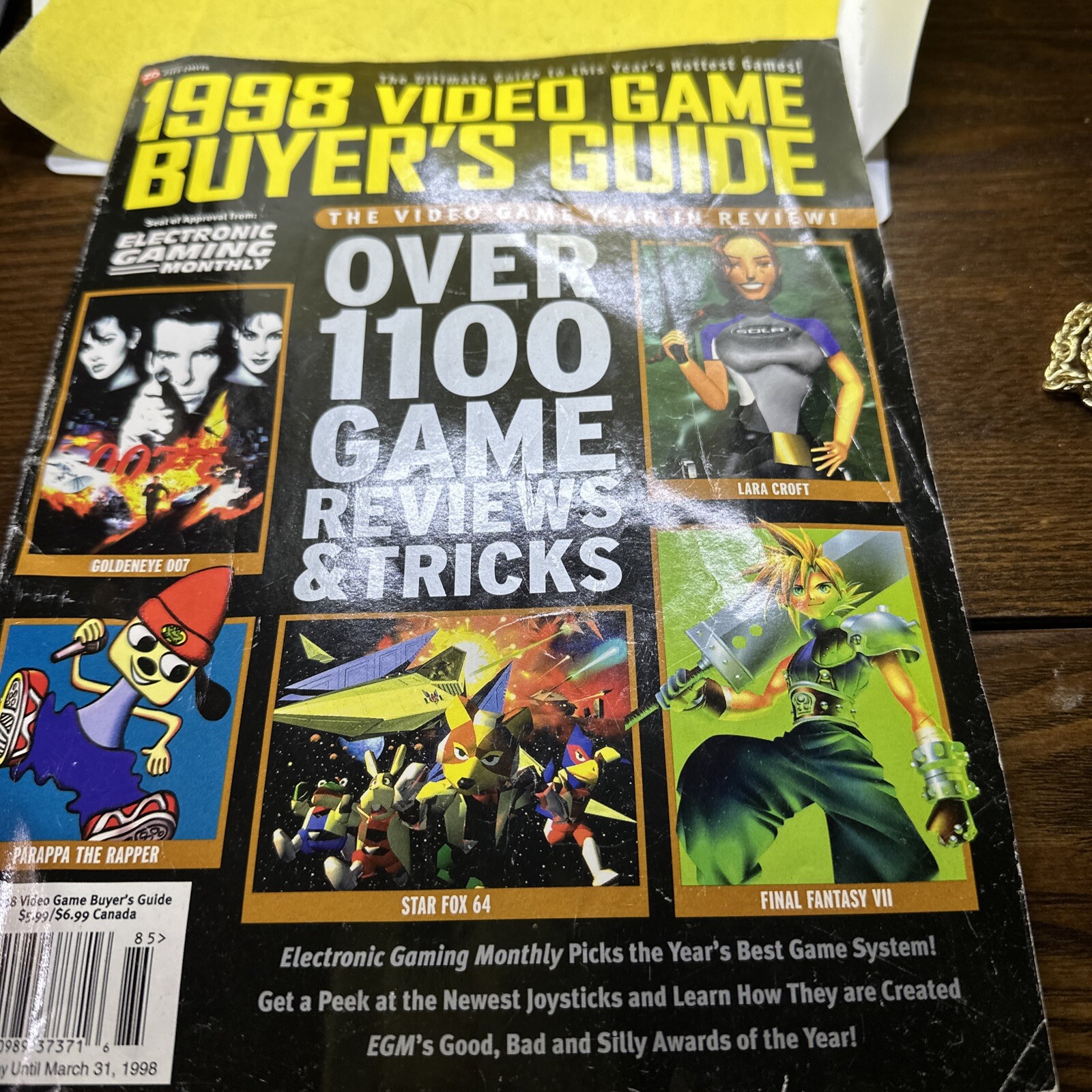 1998 VIDEO GAME BUYER’S GUIDE