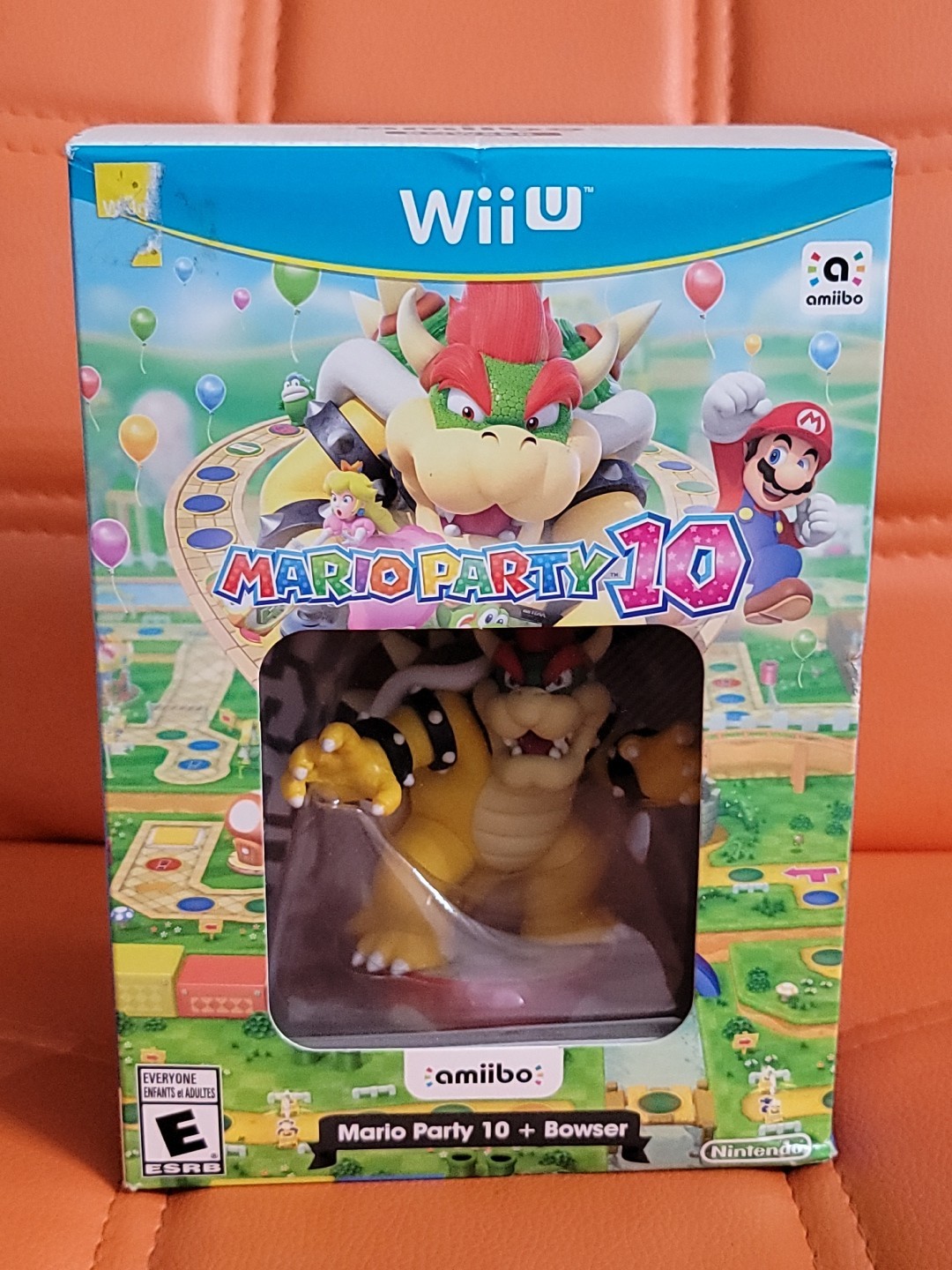 Mario Party 10 + Bowser Amiibo (Nintendo Wii U, 2016) Brand New Sealed NIB