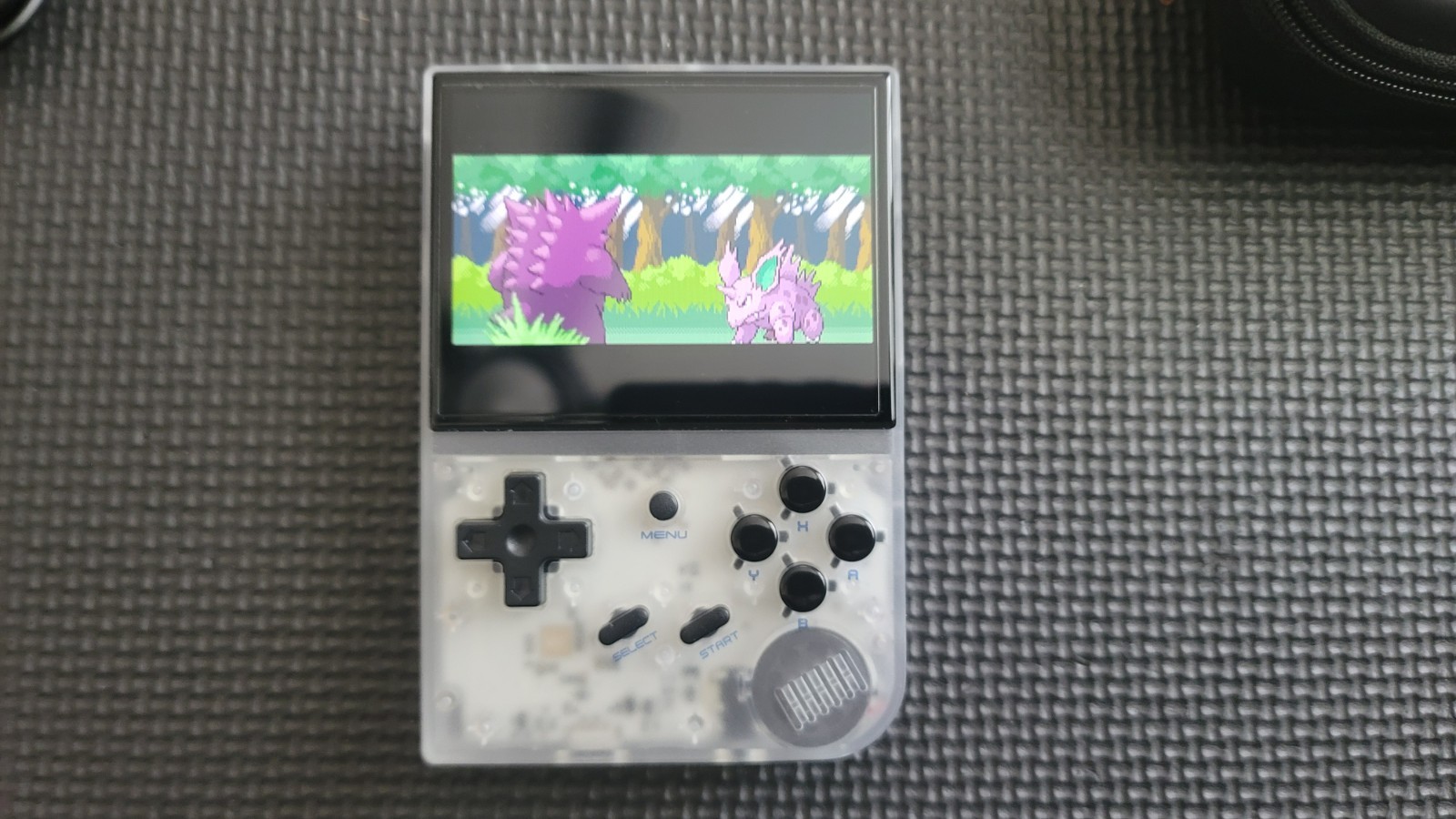 ANBERNIC RG35XX (CLEAR) 16GB GAME CARD (FREE BRICK) FRE CASE (GXRG)