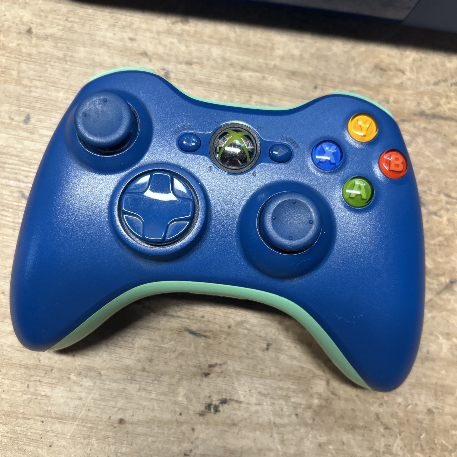 Tested Microsoft Xbox 360 E Call of Duty Blue 500GB Console Matching Controller