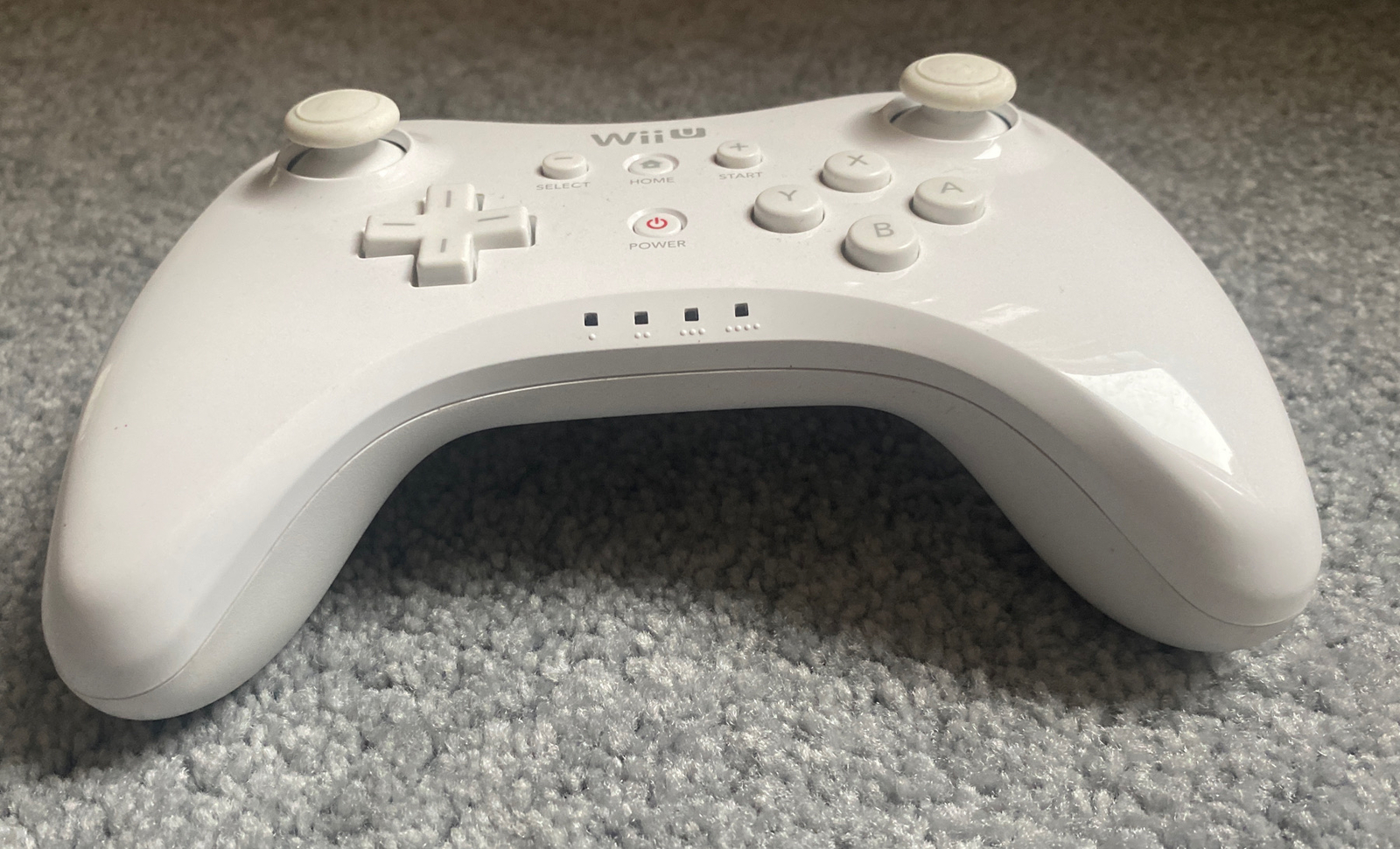 Official Nintendo Wii U Pro Controller Video Game Remote WUP-005 WHITE Genuine