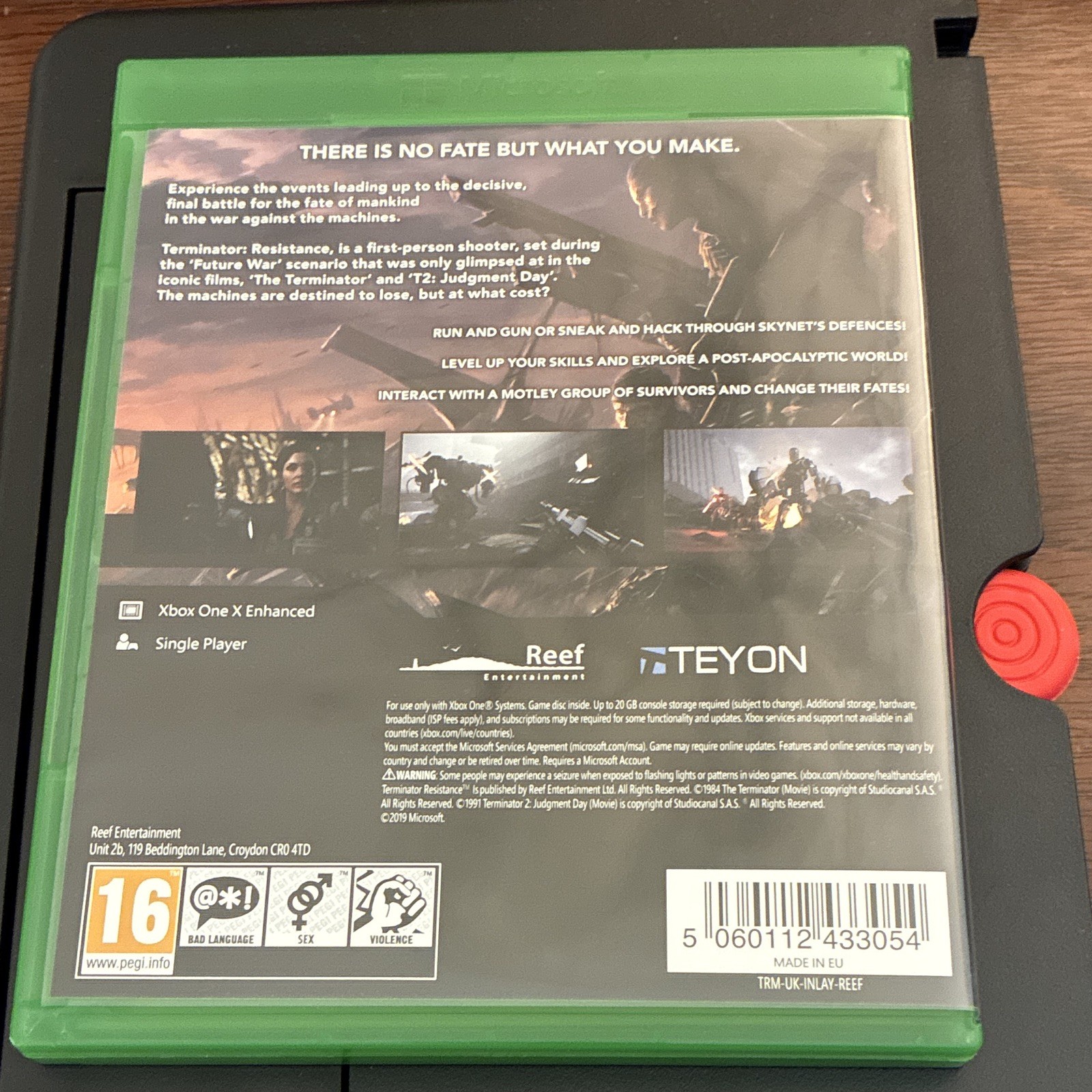 Reef Entertainment Terminator: Resistance Xbox One PAL PEGI 16 Shooter